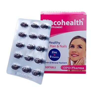 کپسول ژلاتینی زینکوهلث 60 عددی او پی دی فارما