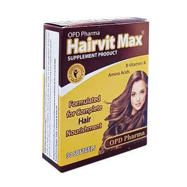 کپسول ژلاتینی هیرویت مکس او پی دی فارما