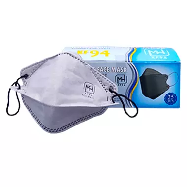 ماسک سه بعدی 5 لایه طوسی 25 عددی پارسیان ایمن کیمیا