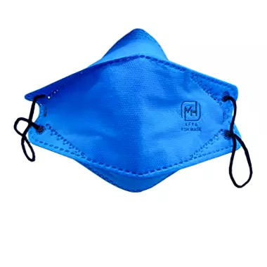 ماسک سه بعدی 5 لایه آبی پر رنگ پارسیان ایمن کیمیا