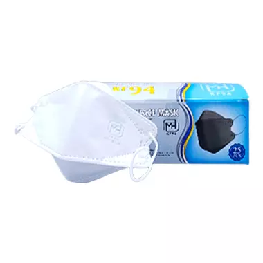 ماسک سه بعدی 5 لایه سفید 25 عددی پارسیان ایمن کیمیا