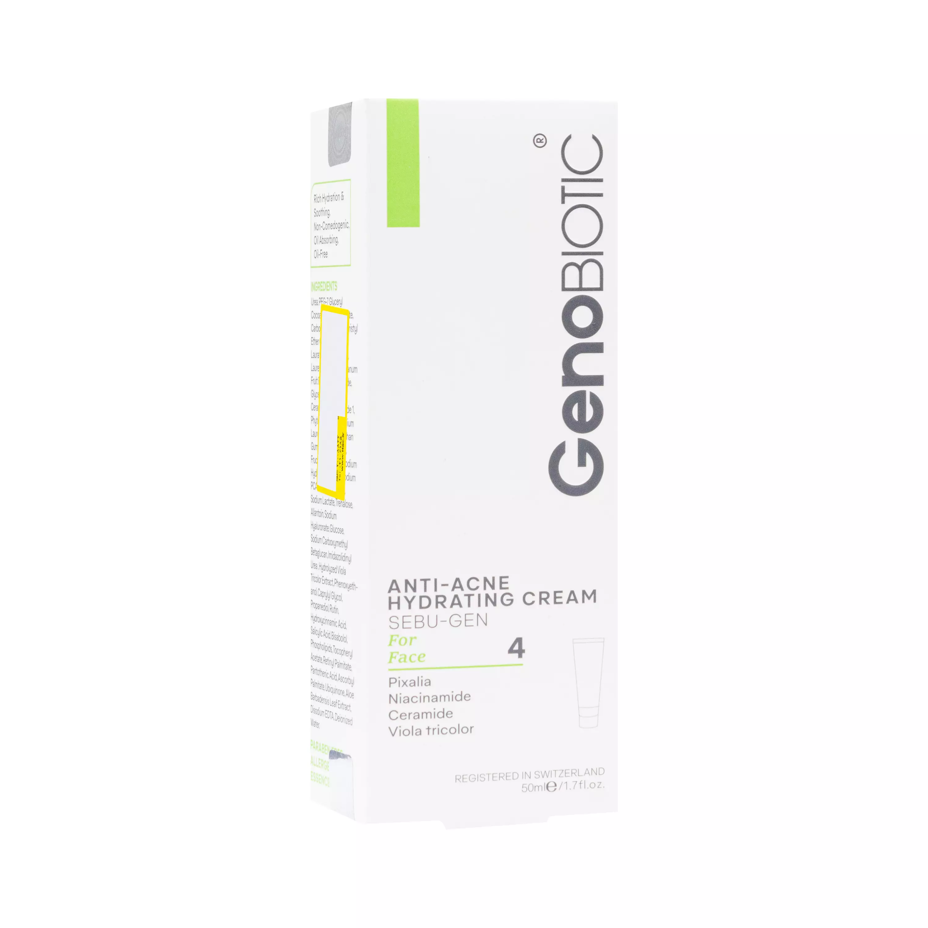 کرم رطوبت رسان مناسب پوست‌های آکنه‌ای ژنو