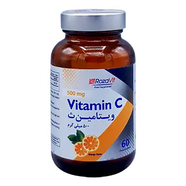 قرص ویتامین ث 500 میلی گرم رزاویت
