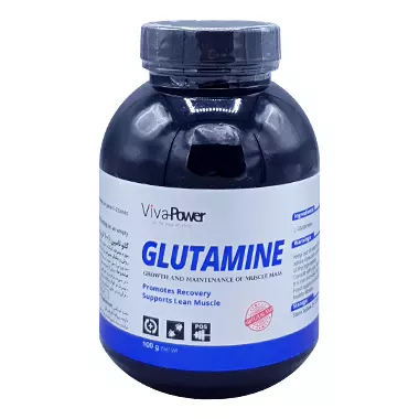پودر گلوتامین ویوا پاور 100 گرم ویتا فارمد