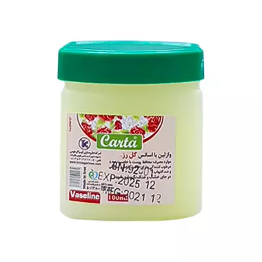 وازلین معطر با رایحه گل رز 100 میلی گرم کیمیاگر توس