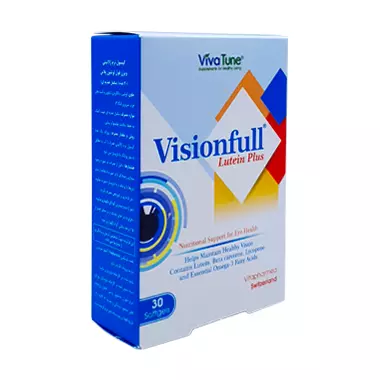 سافت ژل ویژن فول لوتئین پلاس ویواتیون 30 عددی ویتا فارمد
