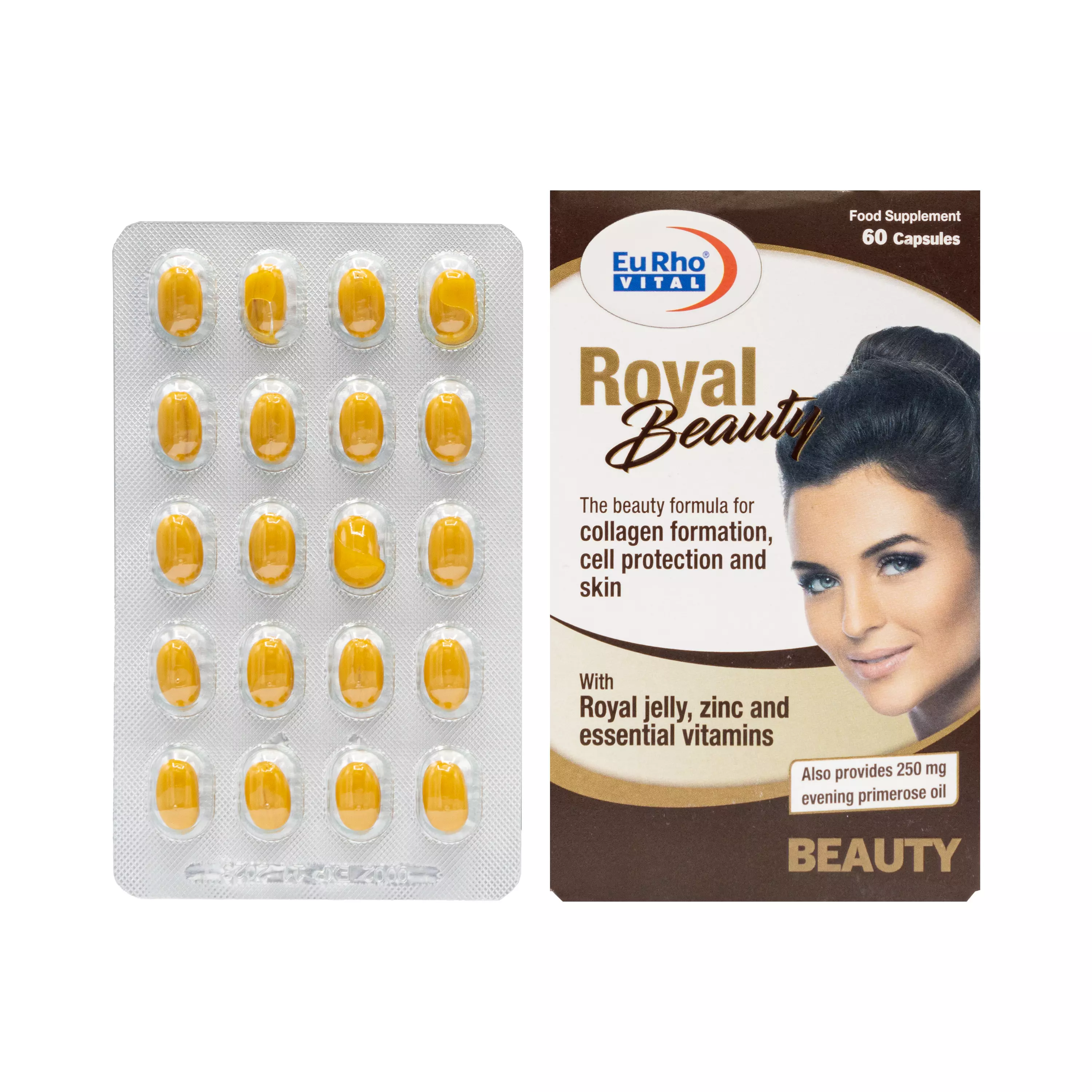 کپسول ژلاتینی نرم رویال بیوتی یورو ویتال