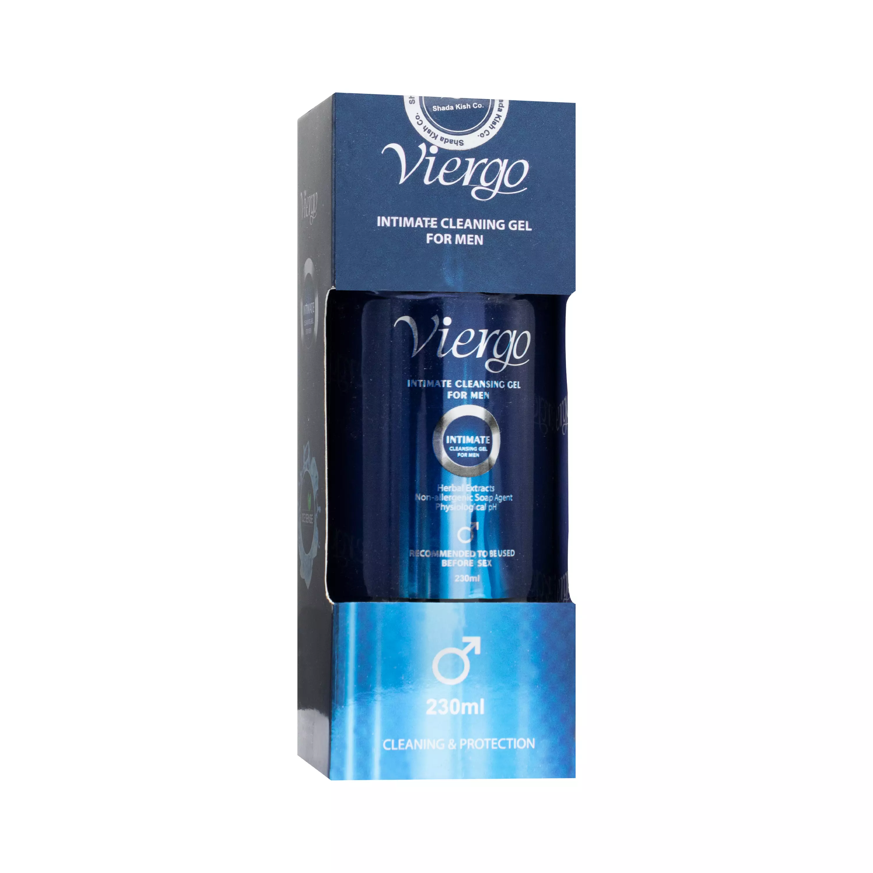 ژل بهداشتی آقایان 230 میلی لیتر ویرگو