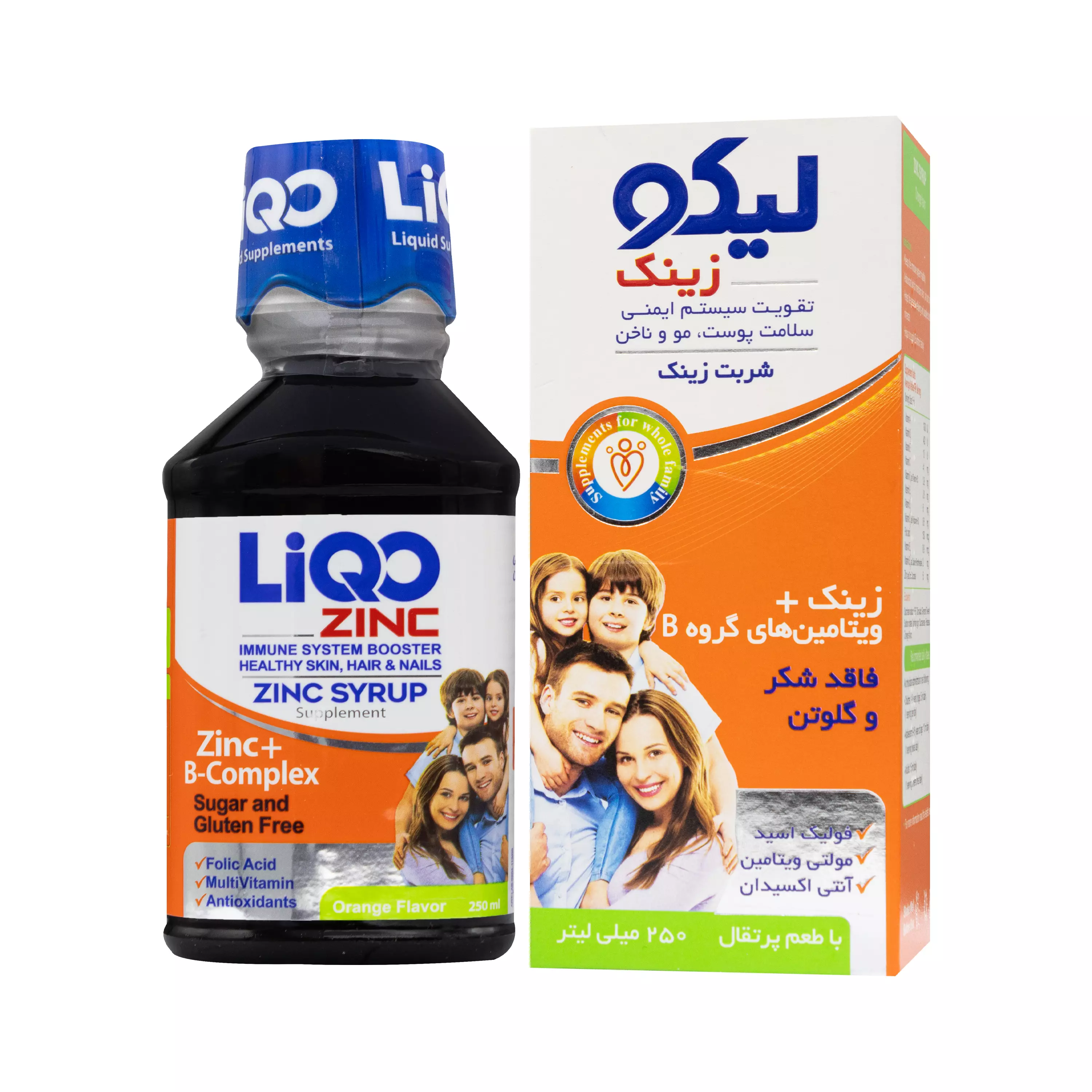 شربت لیکو زینک ابیان فارمد