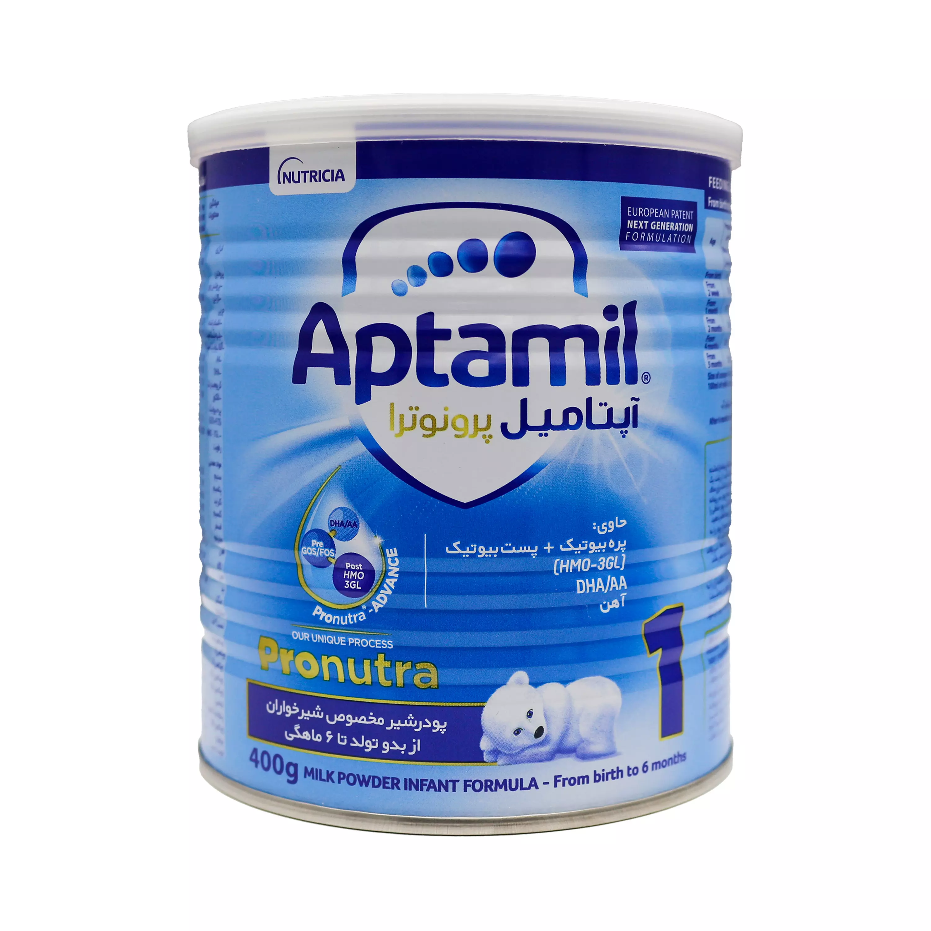 شیر خشک آپتامیل پرونوترا 1 نوتریشیا