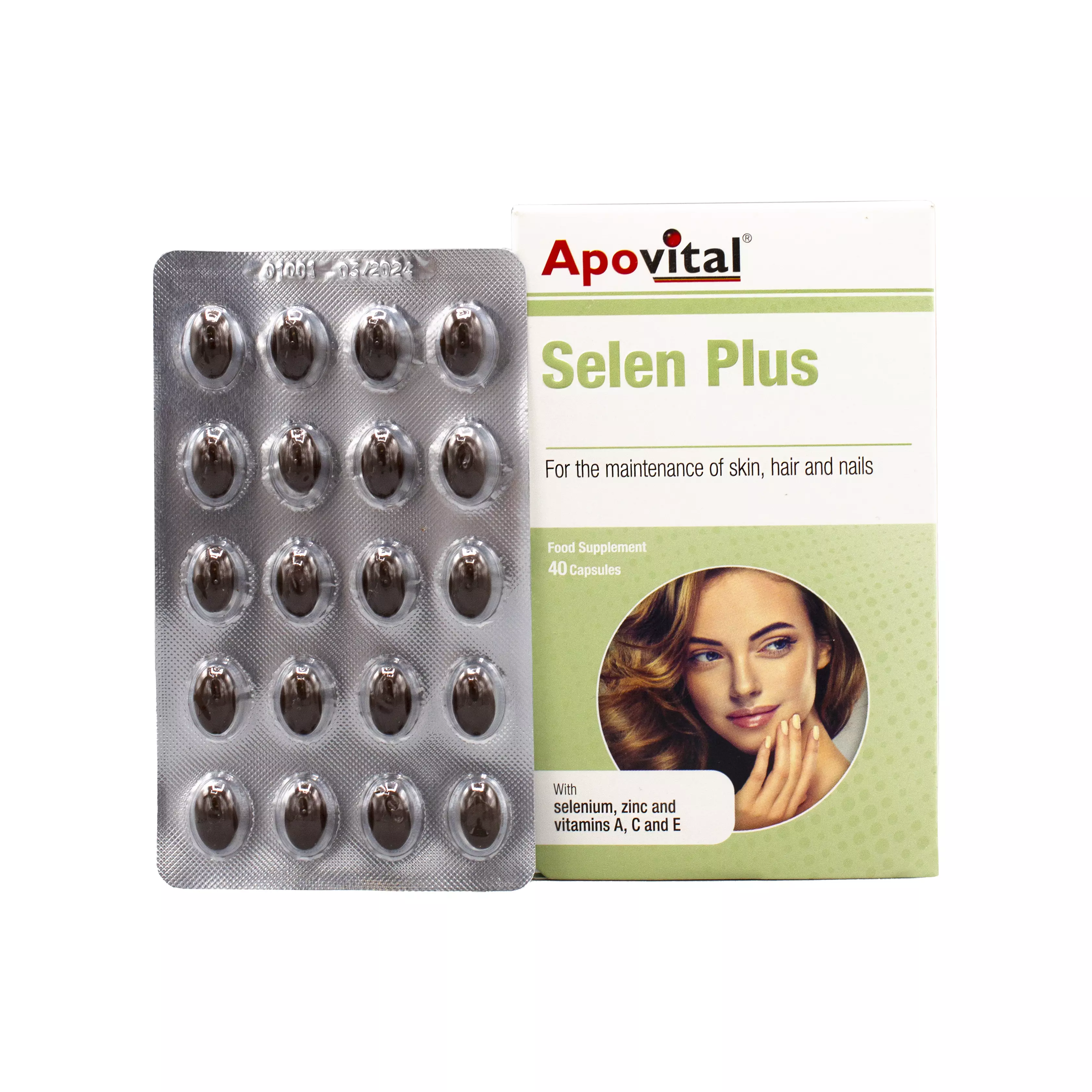 کپسول سلن پلاس 40 عددی آپوویتال