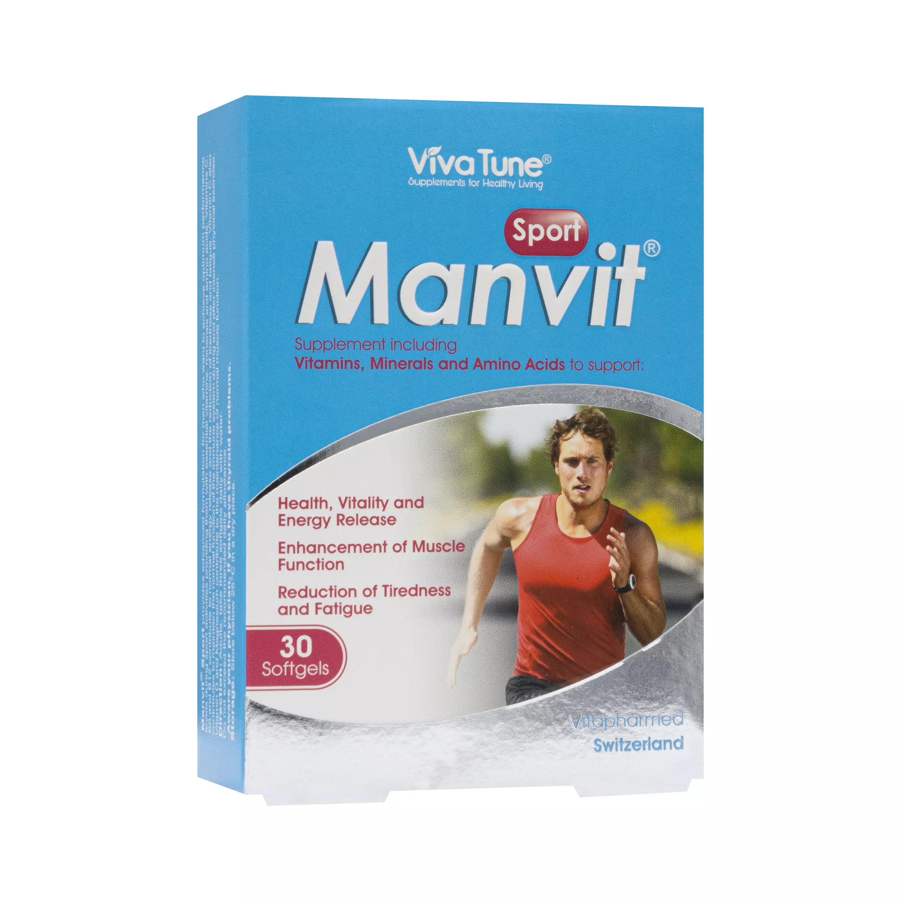 سافت ژل من ویت اسپرت ویواتیون ویتا فارمد