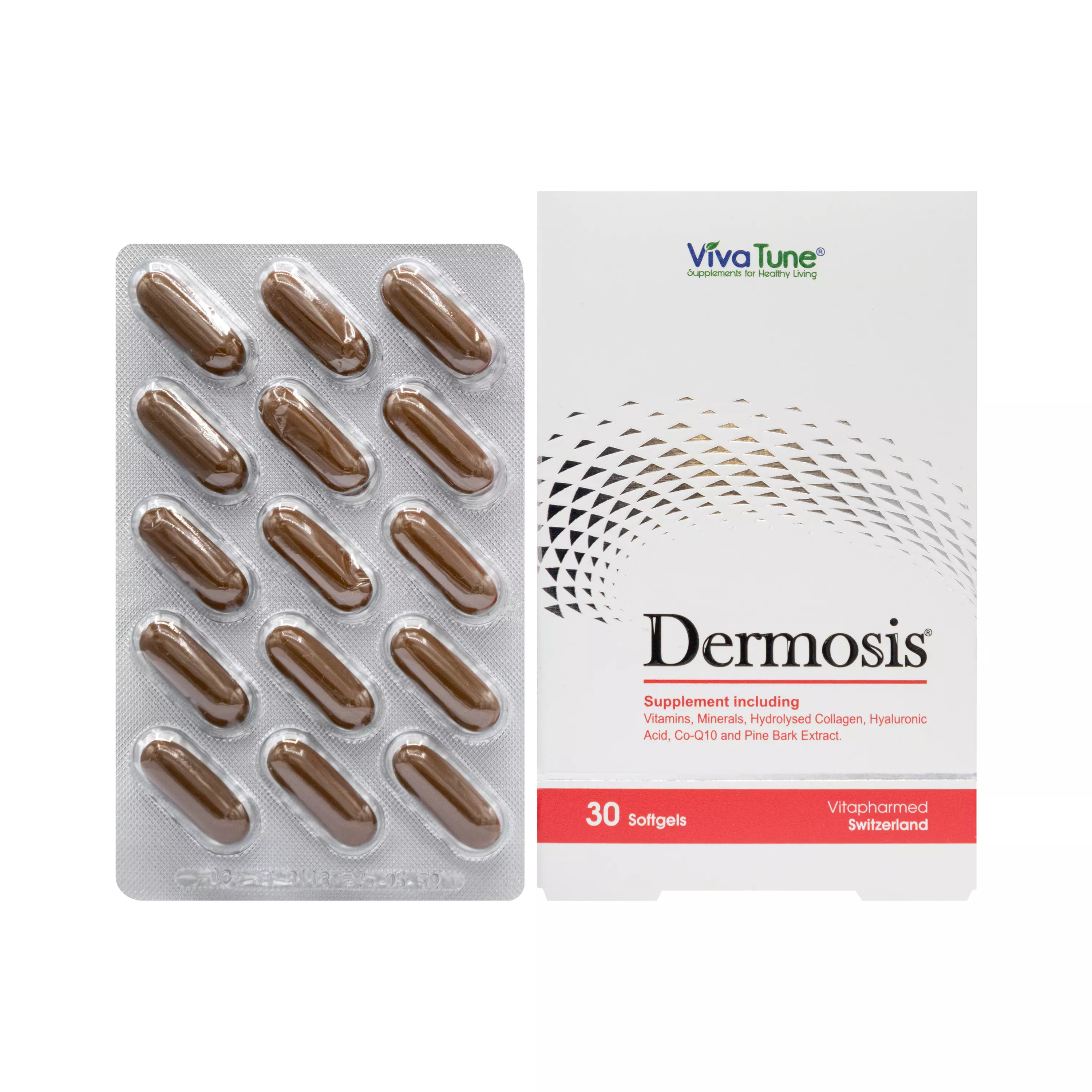 کپسول درموسیس کلاژن پلاس ویواتیون ویتا فارمد