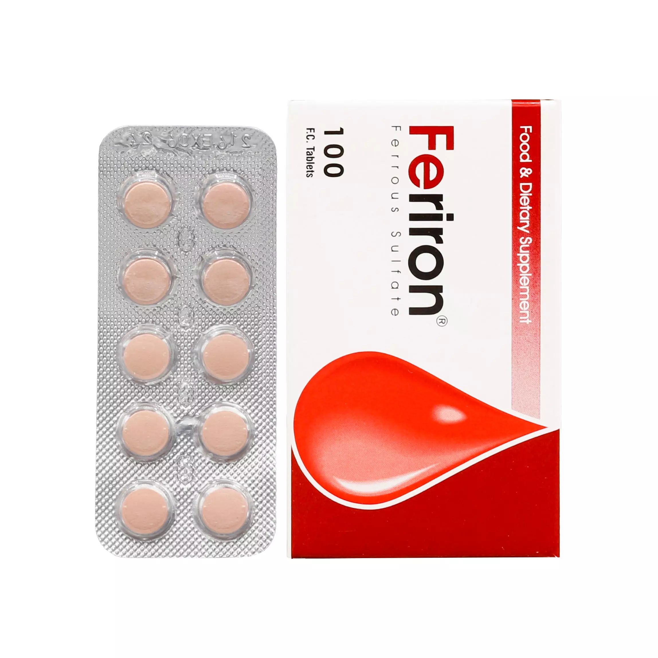 قرص فریرون فروس سولفات دارو پخش