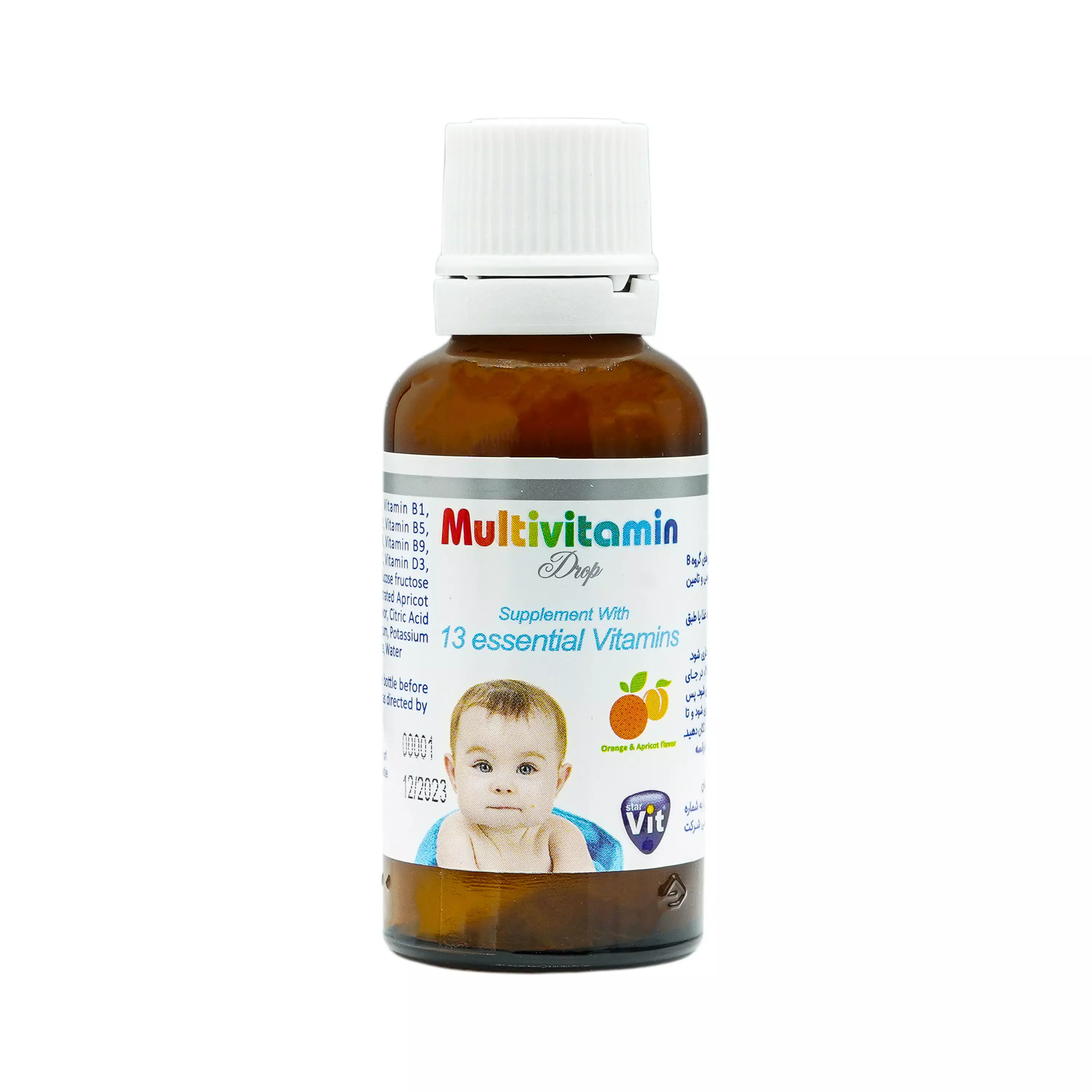 قطره مولتی ویتامین استار ویت