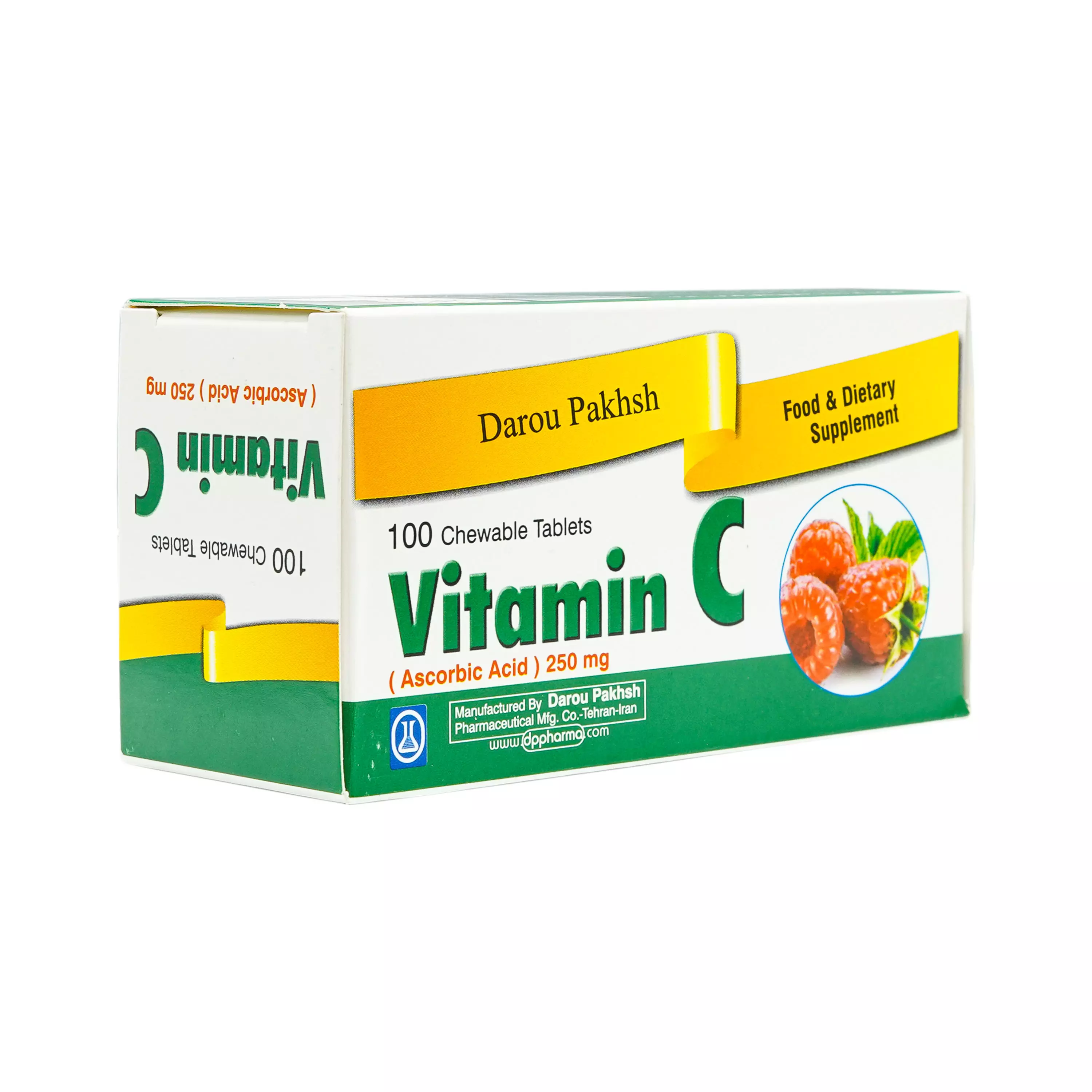 قرص جویدنی ویتامین ث 250 میلی گرم دارو پخش