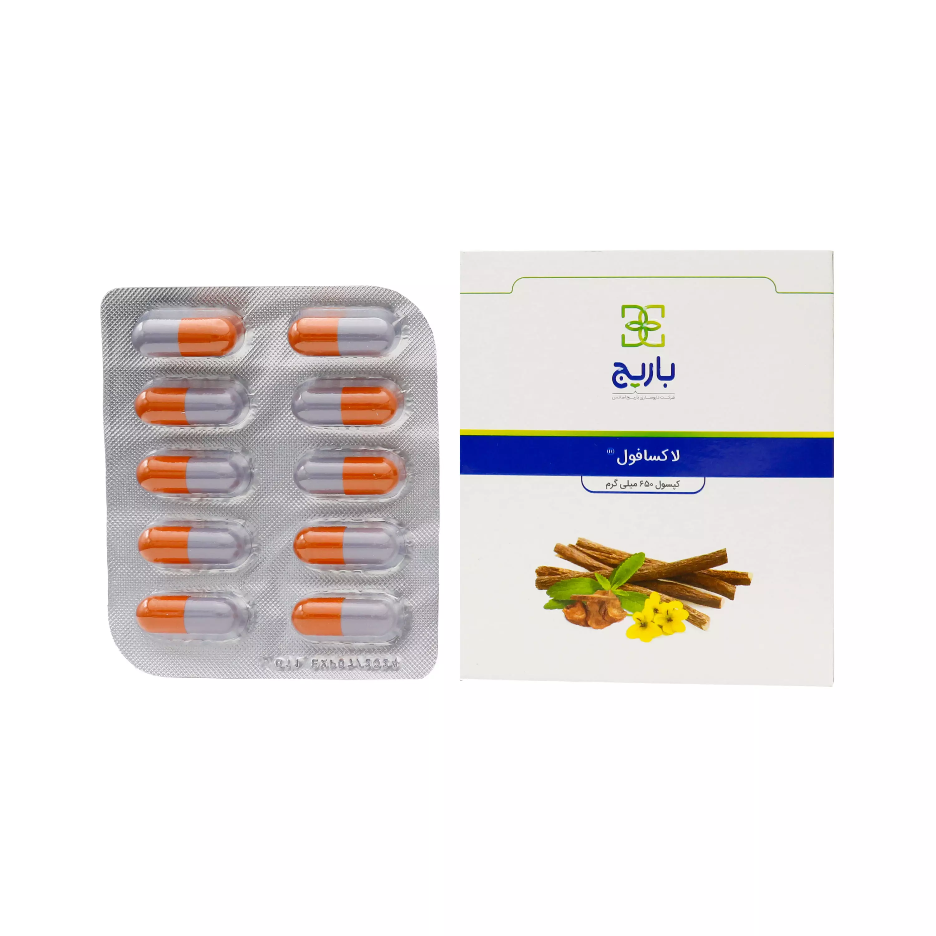 کپسول لاکسافول بلیستر باریج اسانس