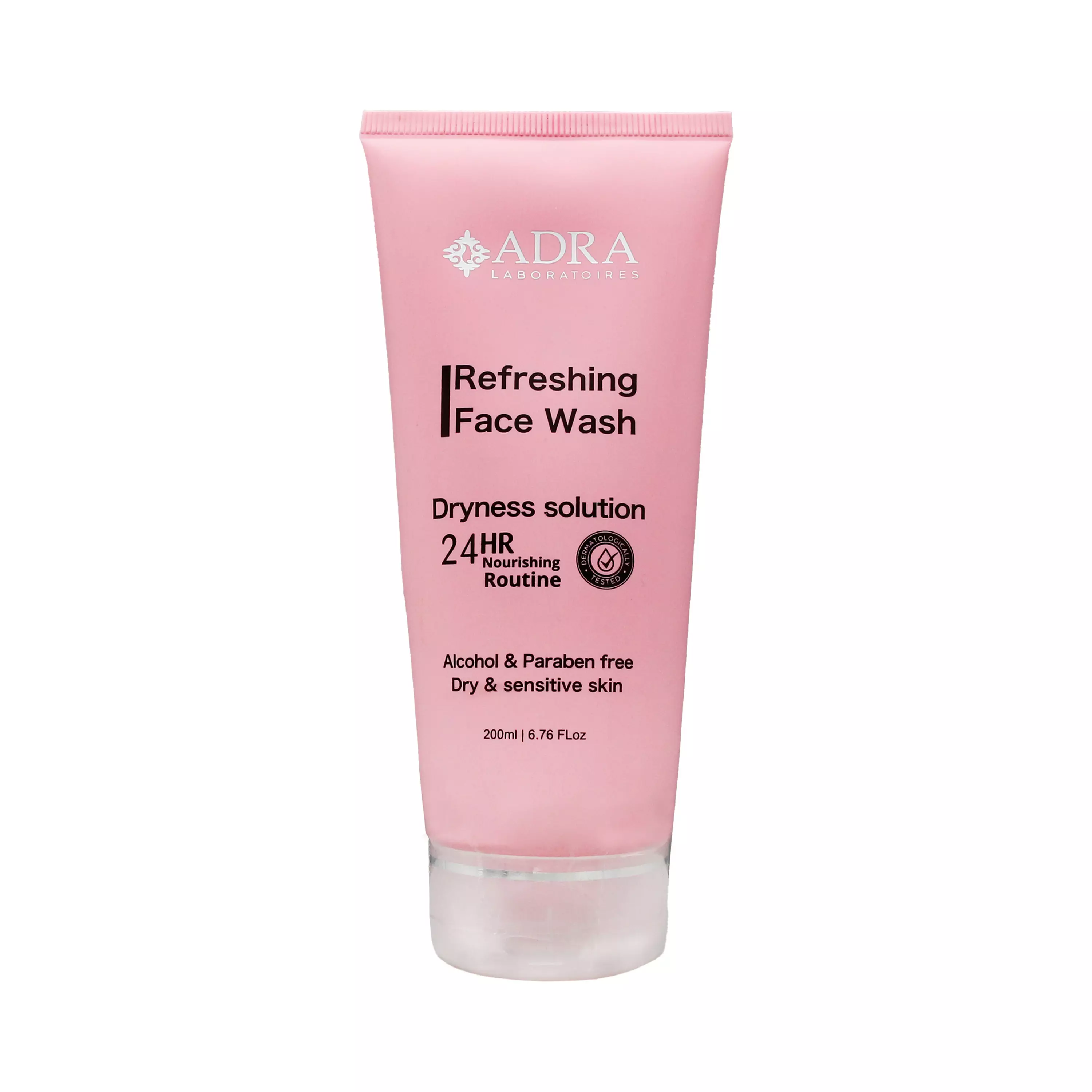 ژل شستشوی صورت پوست خشک و حساس 200 میلی لیتر آدرا