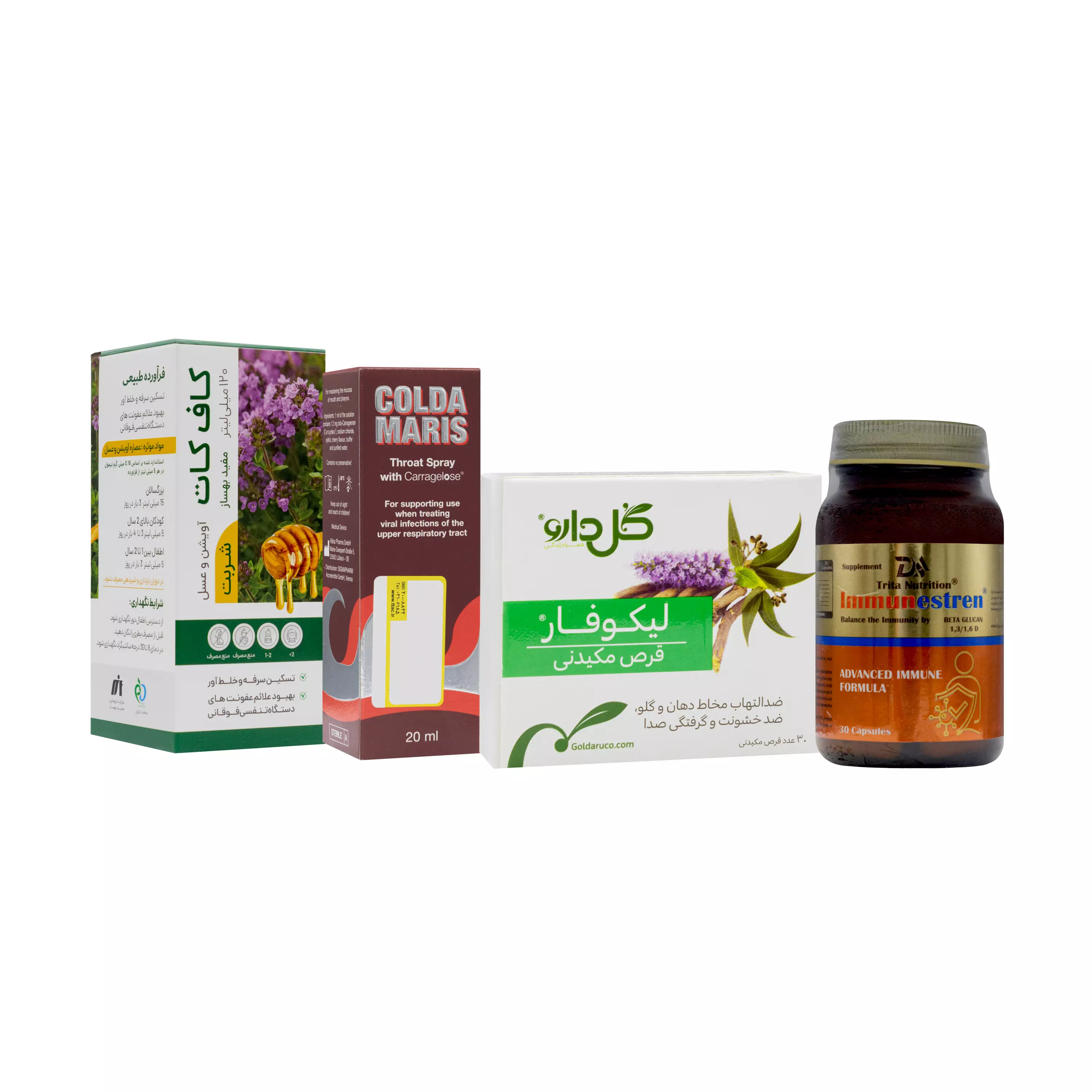 پک سرفه و سرماخوردگی