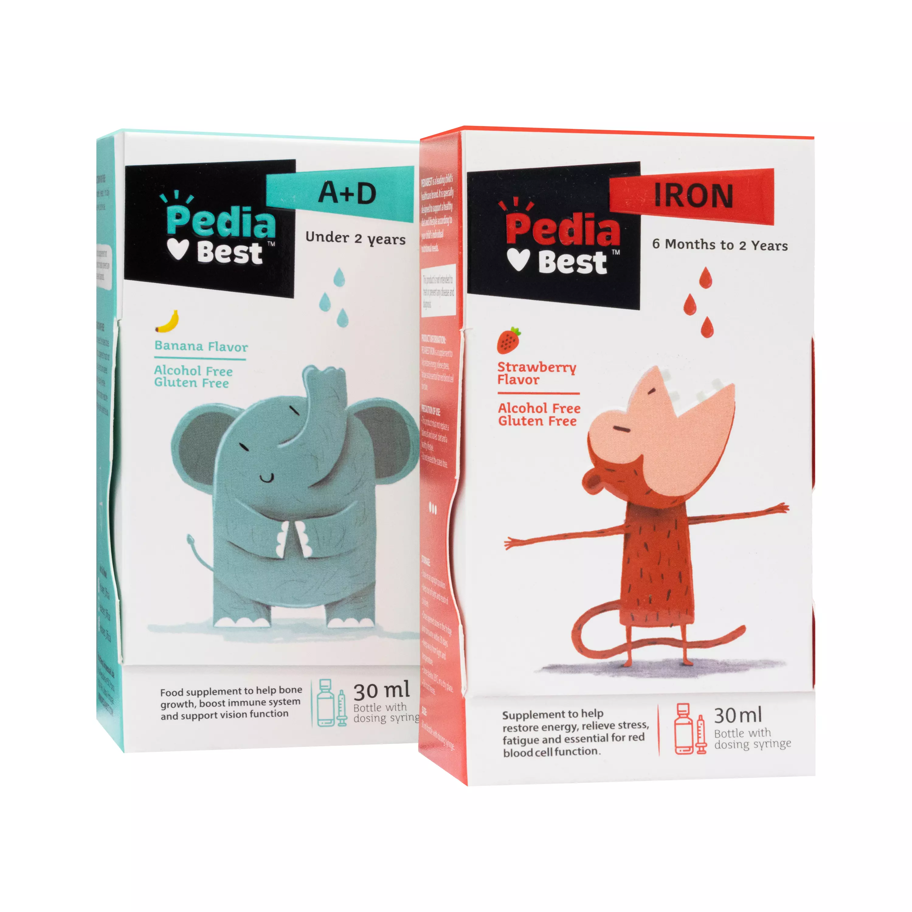 پک ویتامین AD و آهن کودکان پدیابست