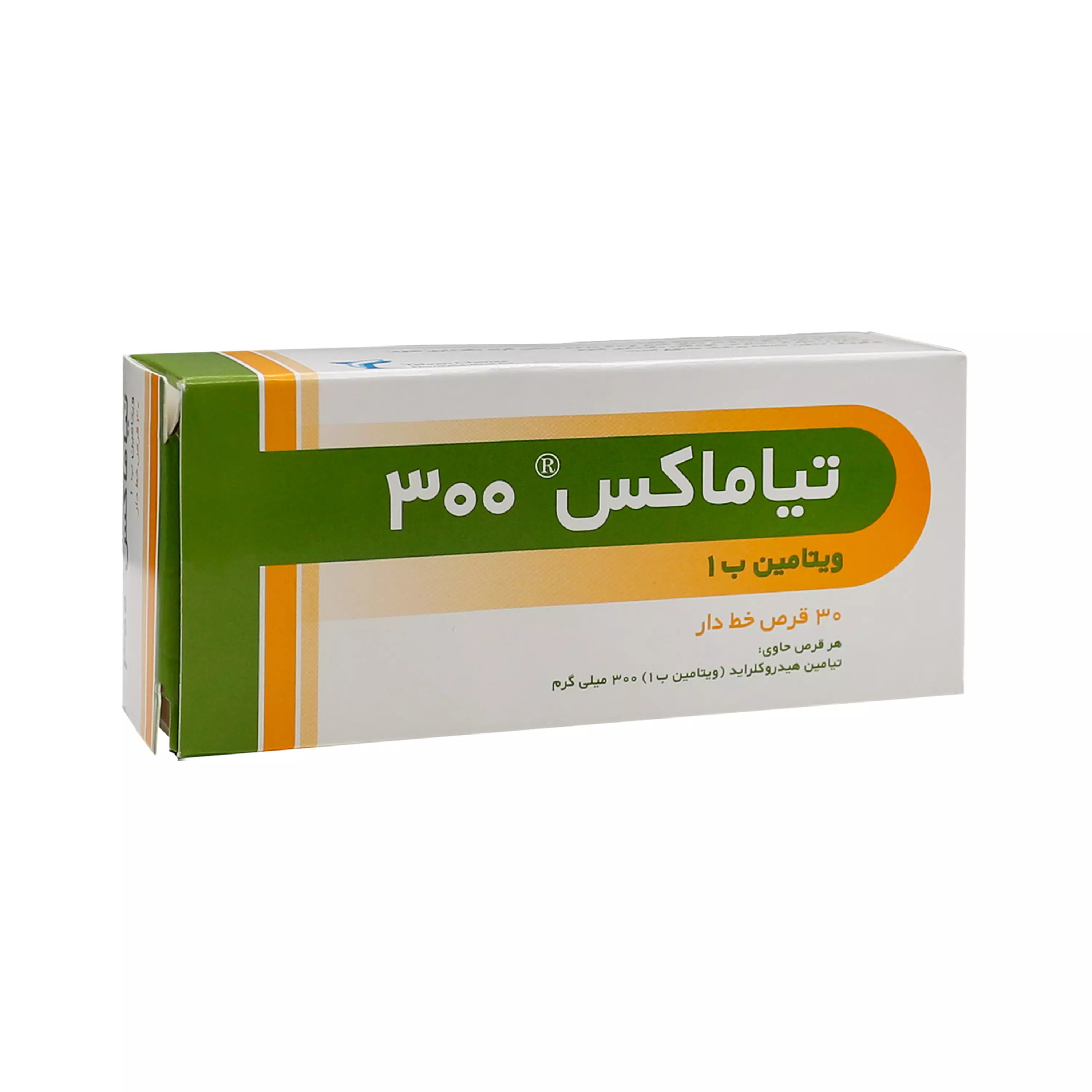 قرص ویتامین ب1 300 میلی گرم 30 عددی تیاماکس