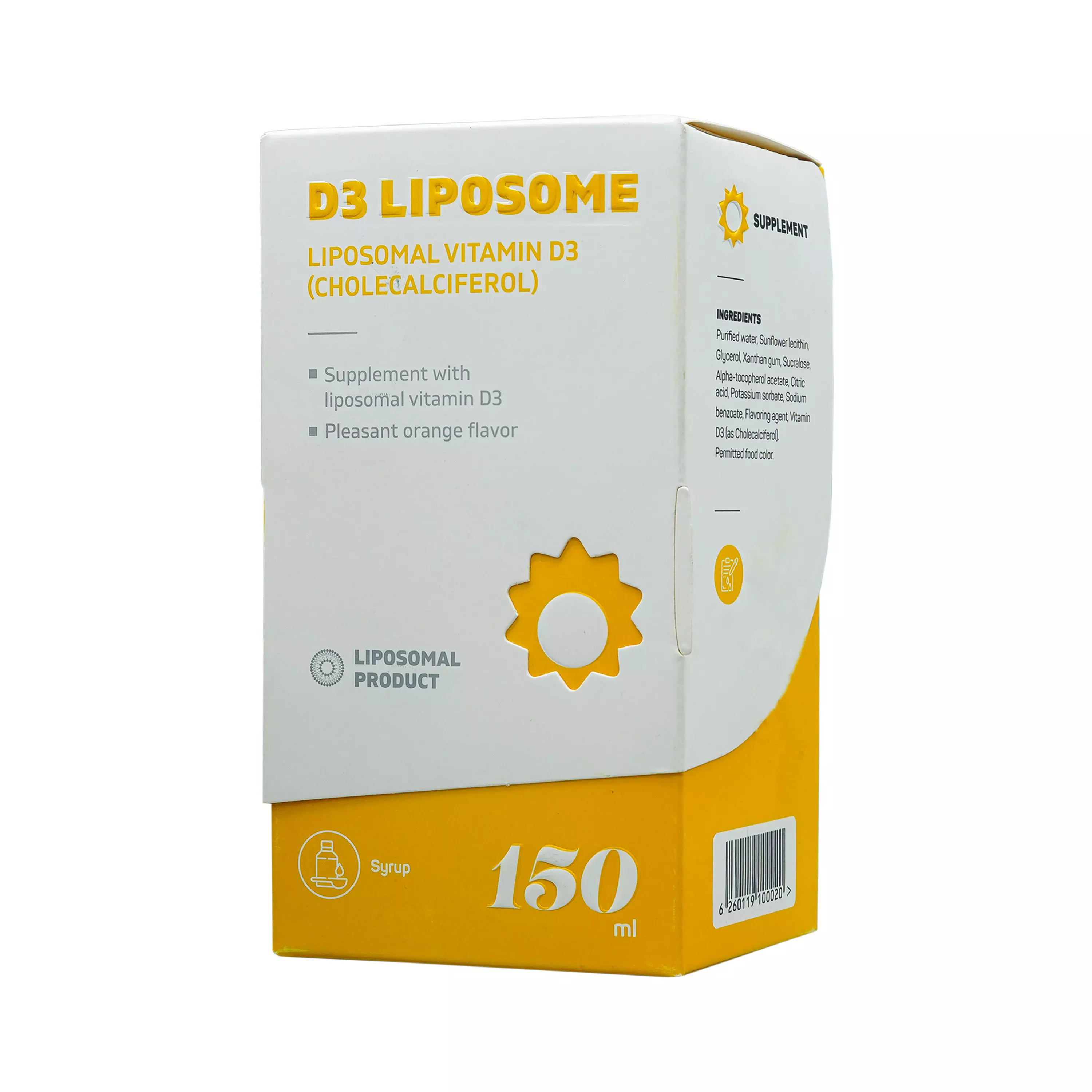 شربت ویتامین د3 لیپوزومال وندا فارمد