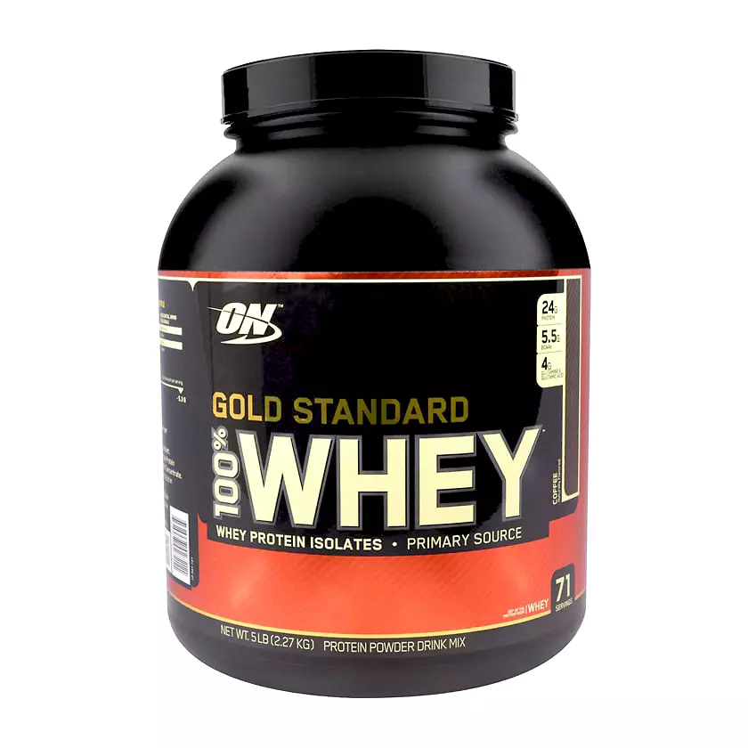 پودر پروتئین وی گلد استاندارد 100% اپتیموم 2273 گرمی نوتریشن