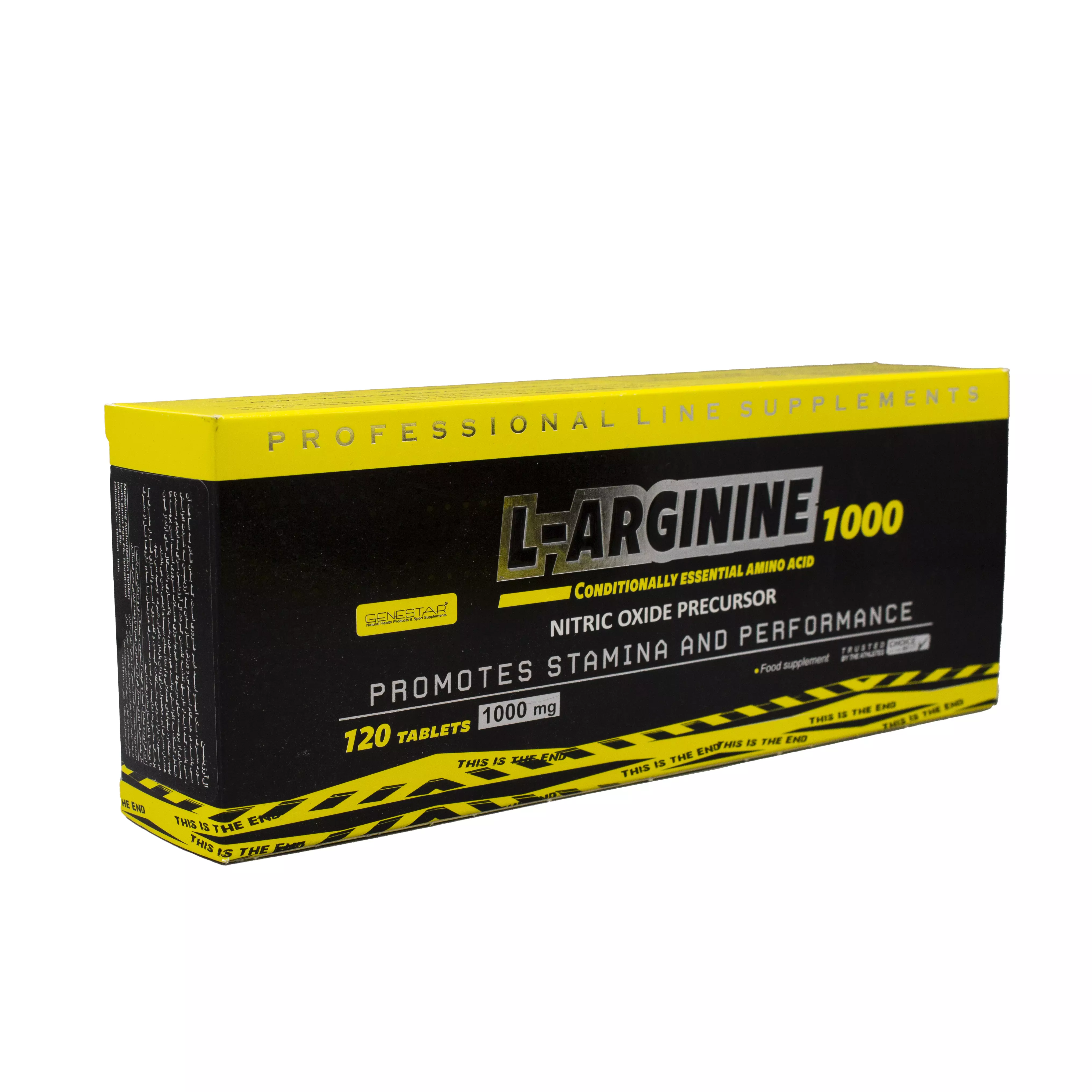 قرص ال آرژنین 1000 میلی گرم 120 عددی ژن استار