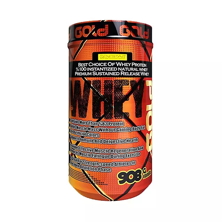 پودر وی گلد با طعم وانیل 908 گرمی ژن استار