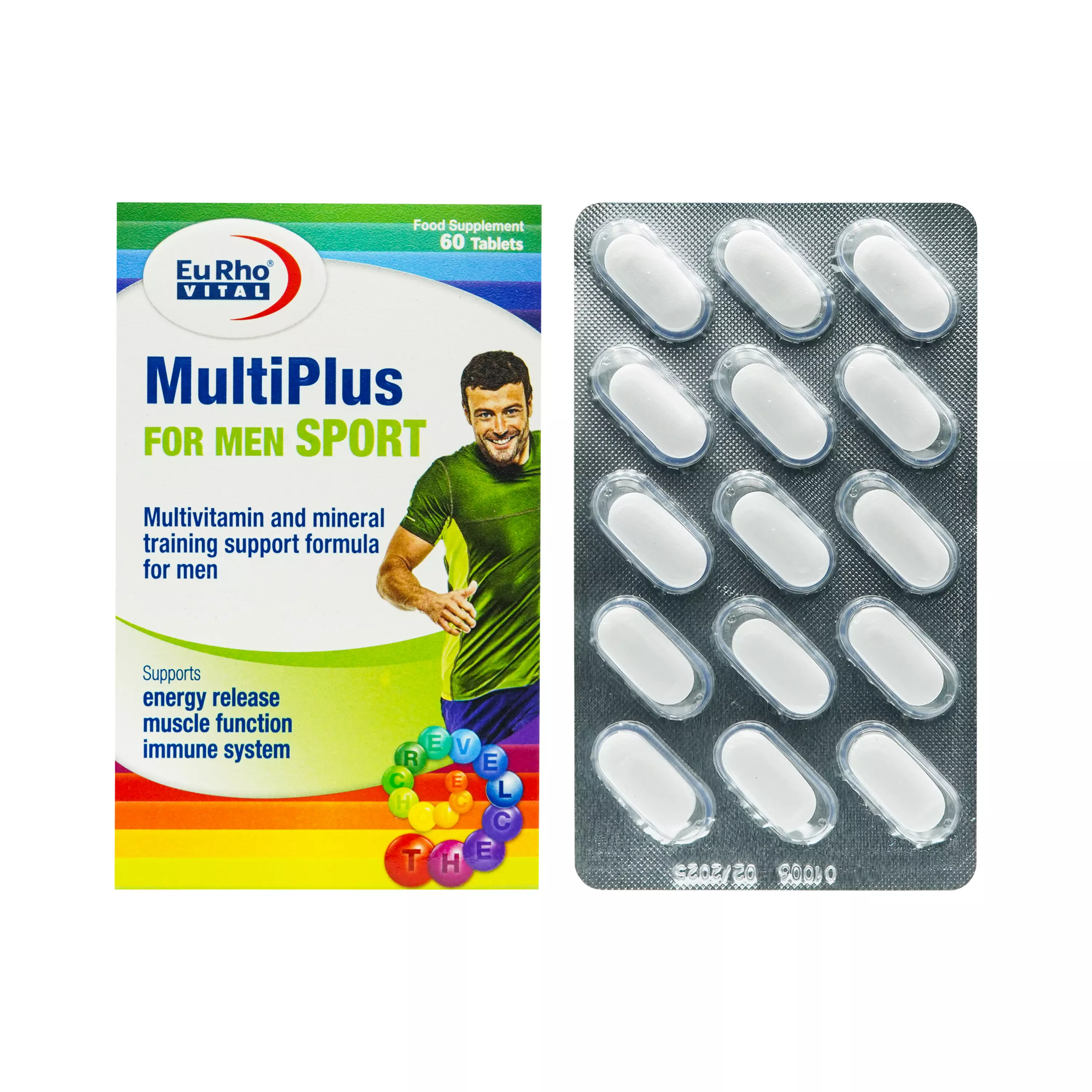 قرص مولتی پلاس فور من اسپرت یورو ویتال