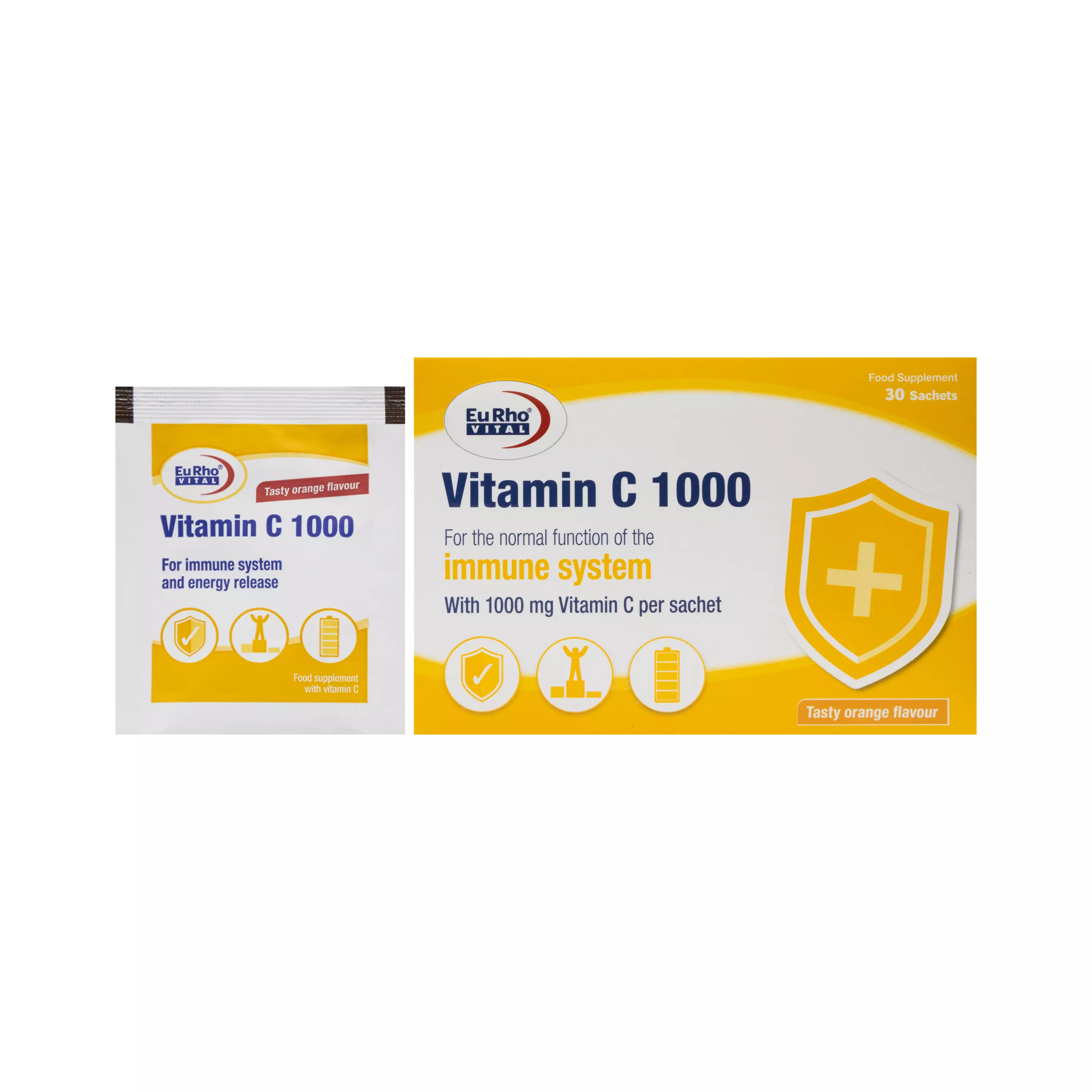 ساشه ویتامین ث 1000 میلی گرم یورو ویتال