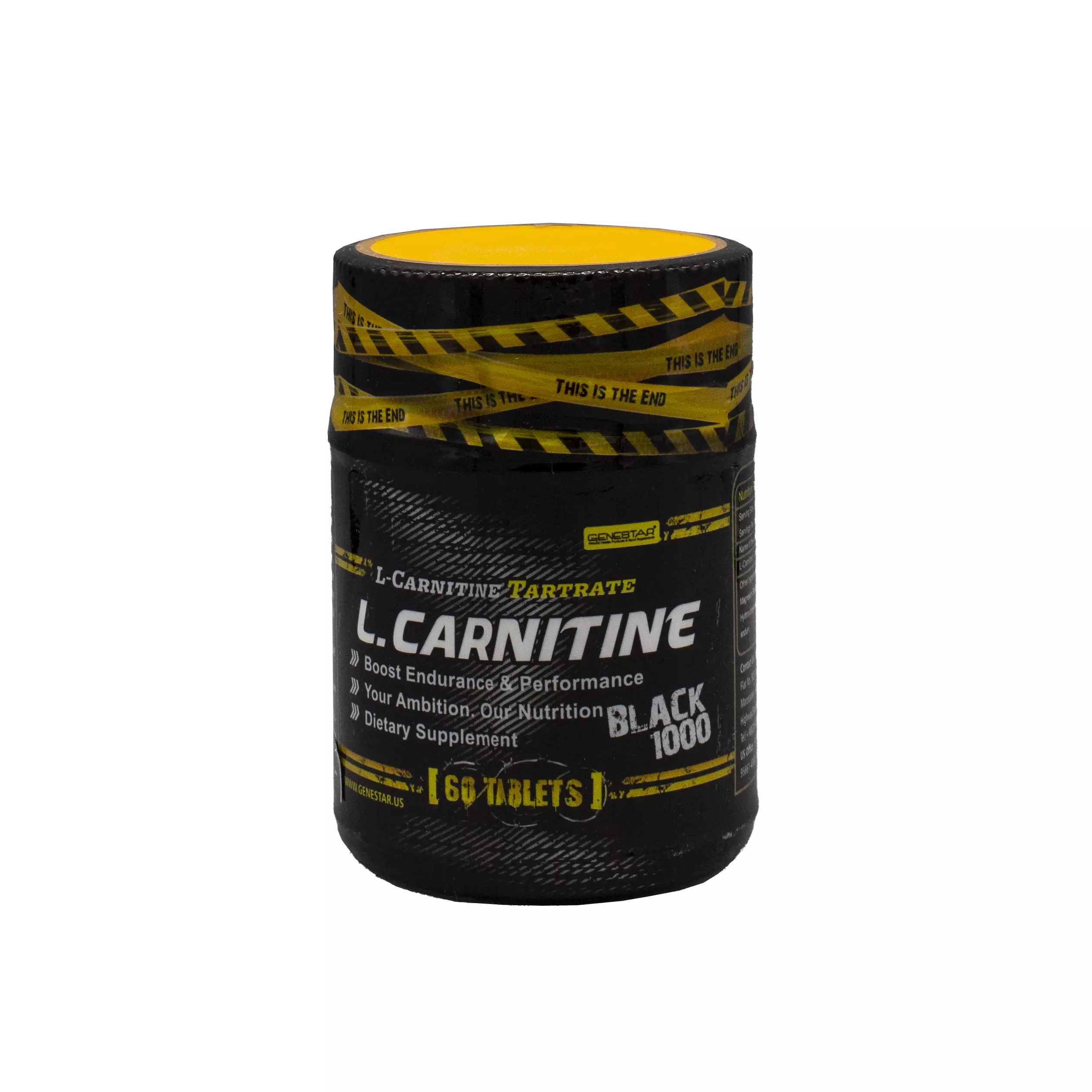 قرص ال کارنیتین 60 عددی قوطی ژن استار