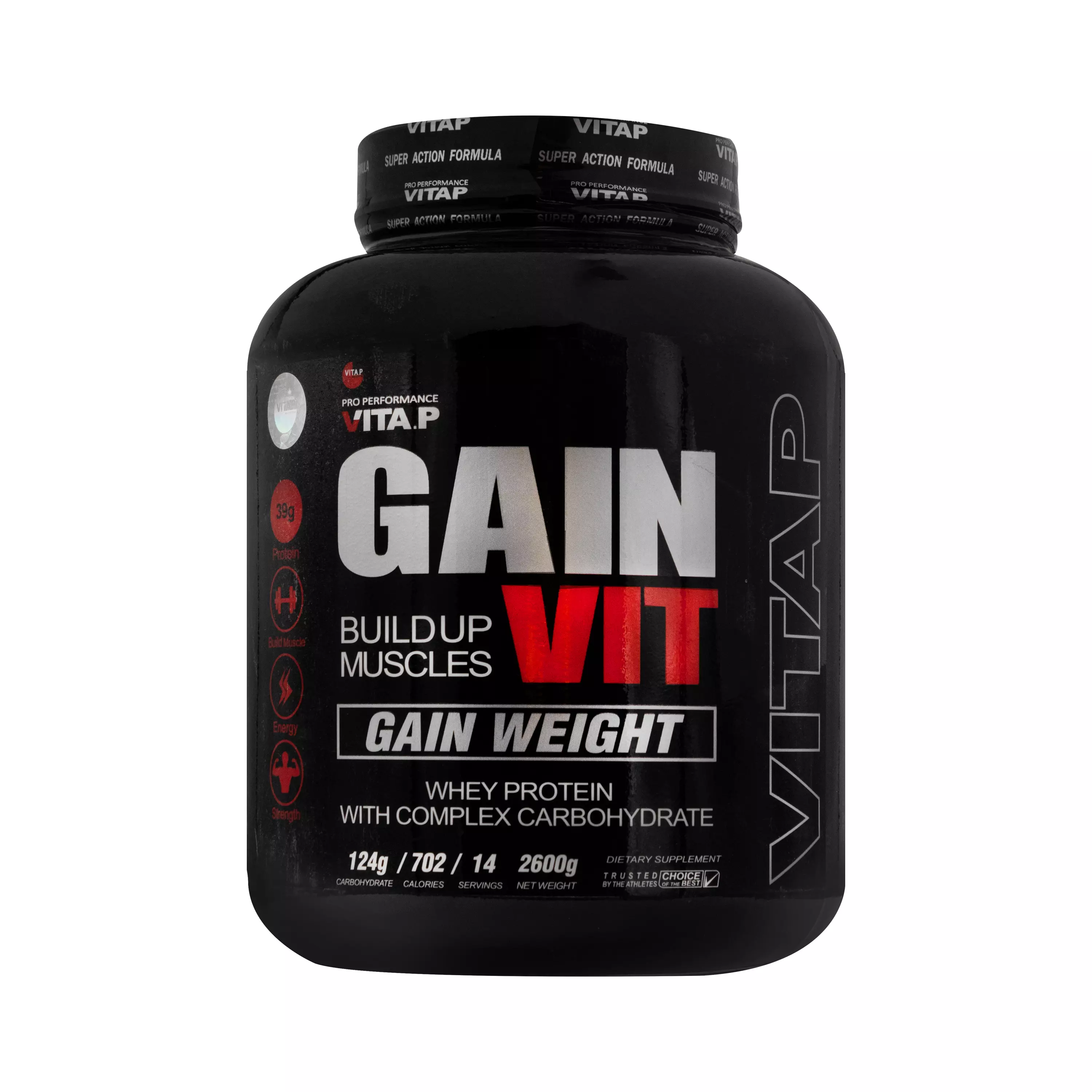 پودر گین ویت کاراملی 2600 گرمی ویتاپی