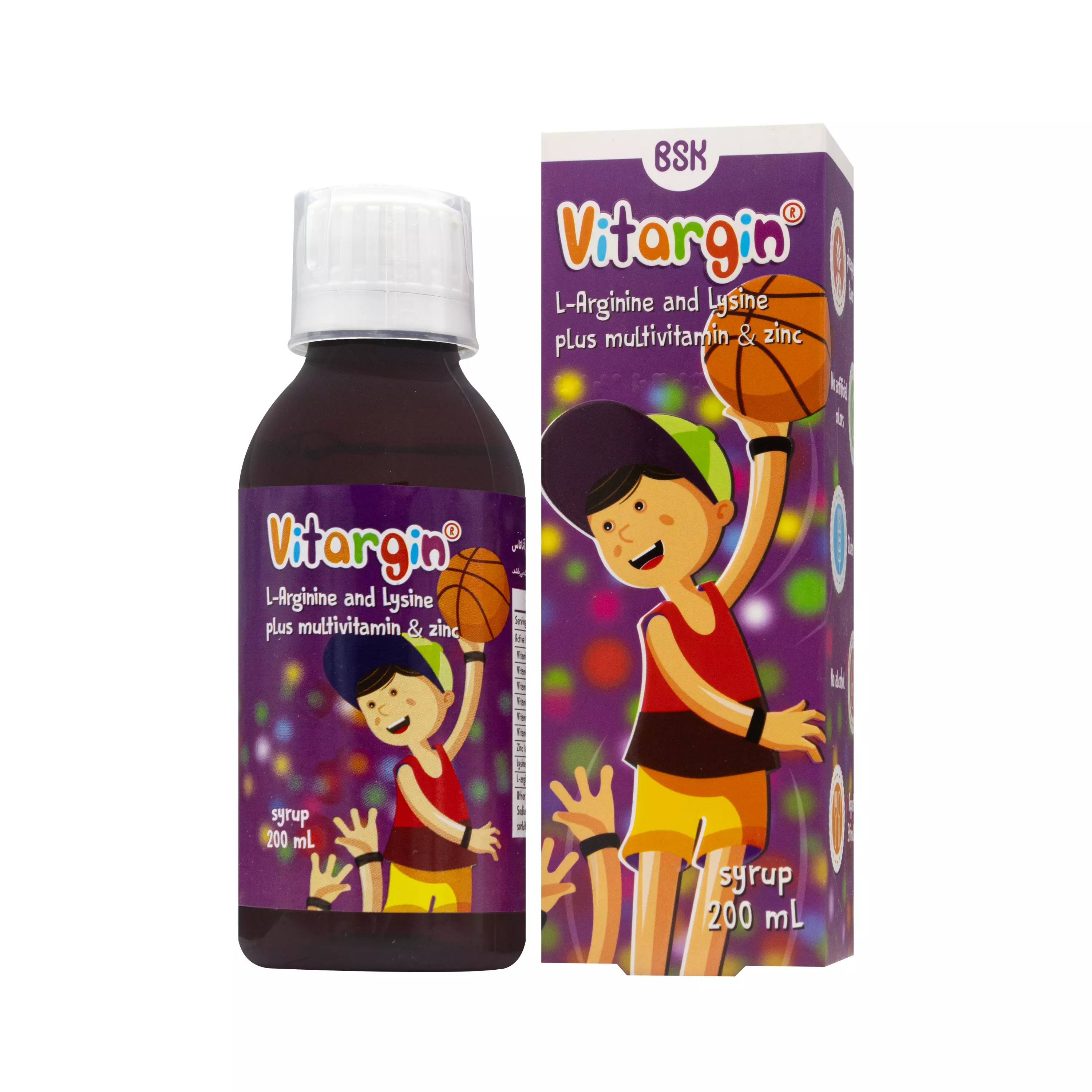 شربت ویتارژین با طعم آناناس بنیان سلامت کسری