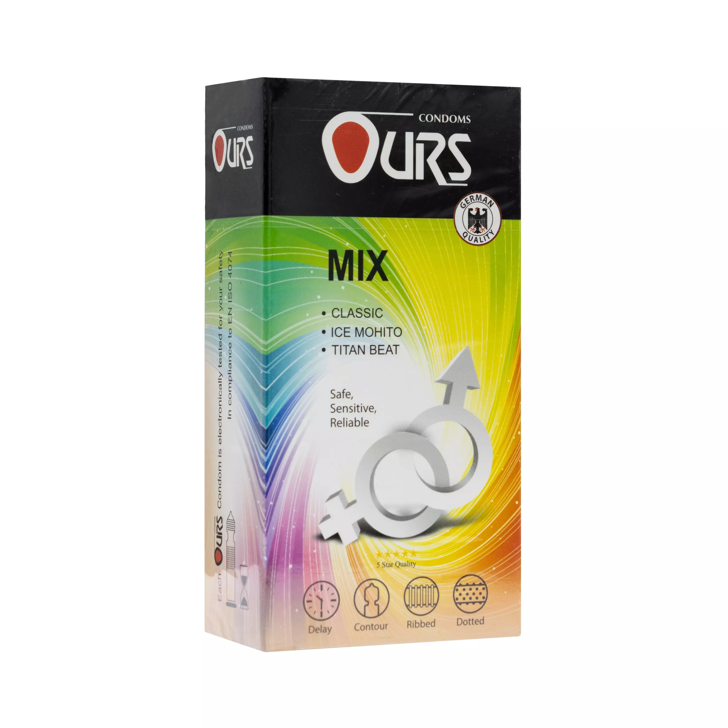 کاندوم میکس 12 عددی اورز