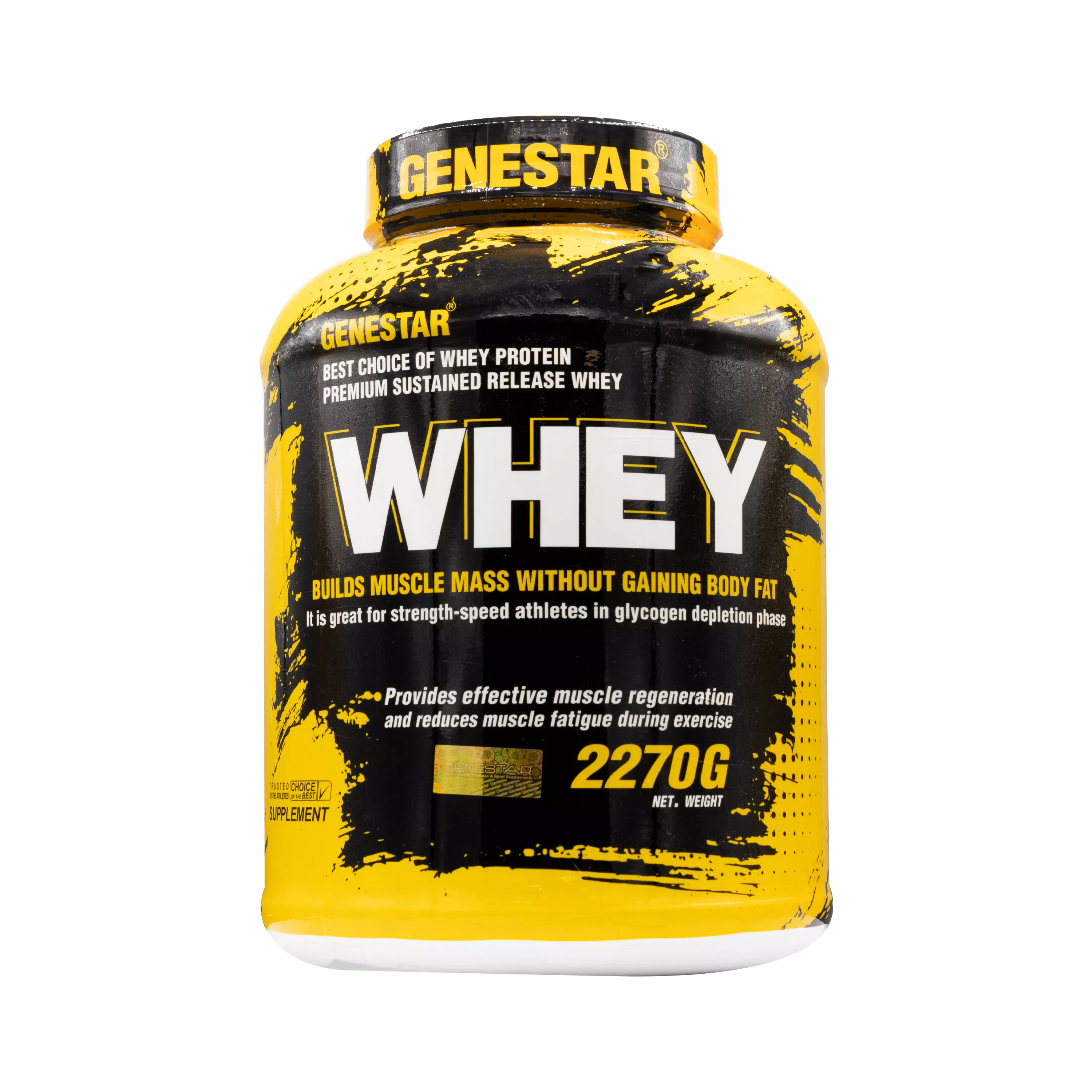 پودر وی بیسکویت وانیل 2270 گرمی ژن استار