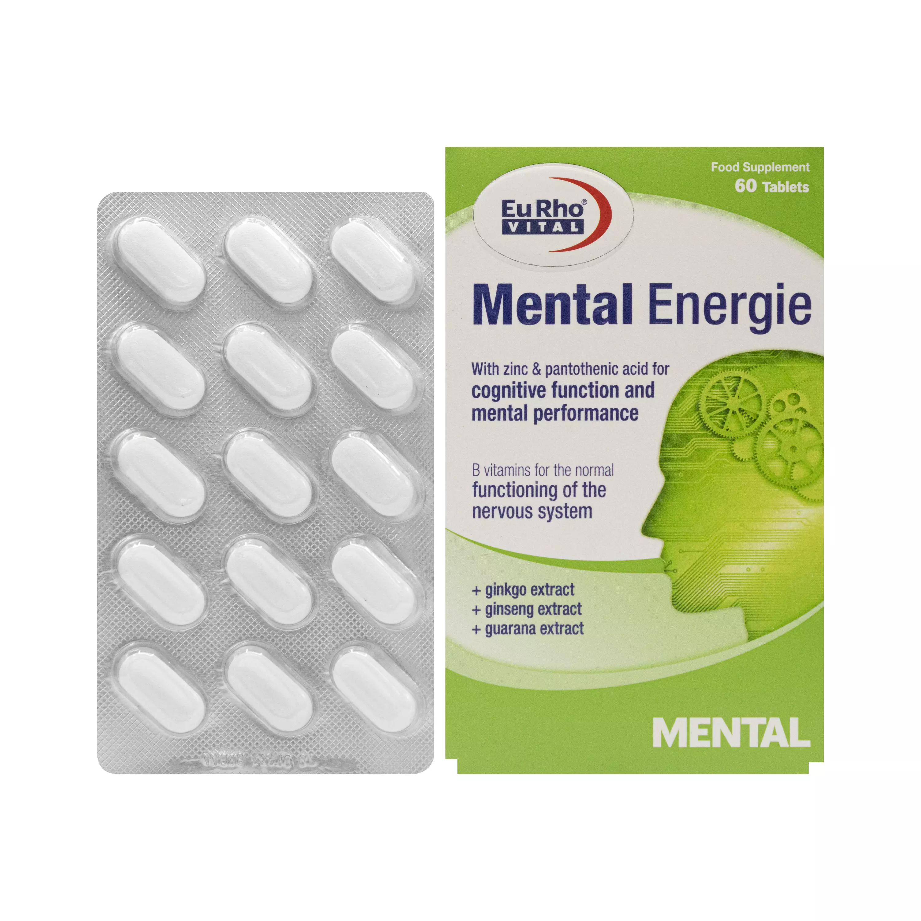 قرص منتال انرژی یورو ویتال