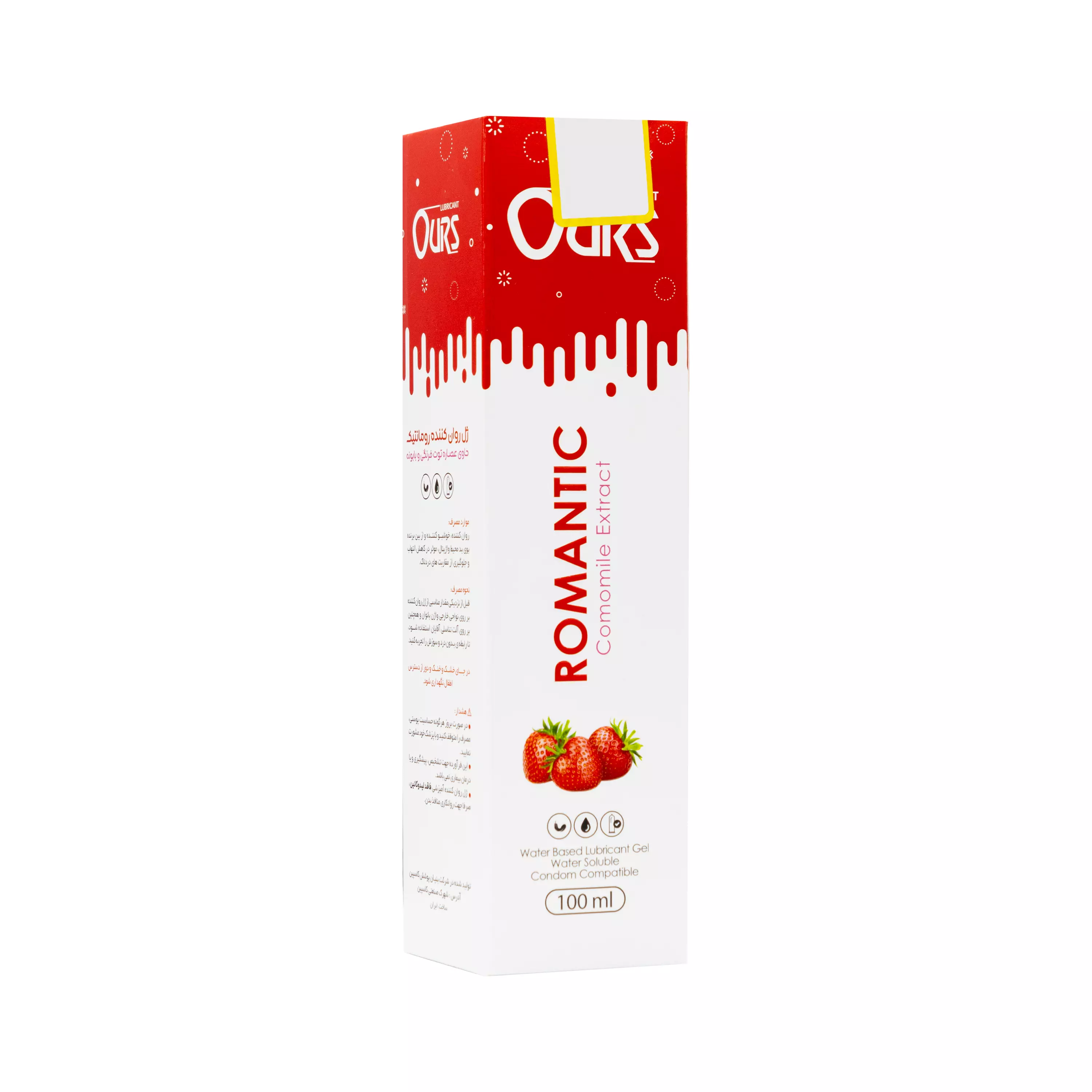 ژل روان کننده رومانتیک 100 میلی لیتر اورز