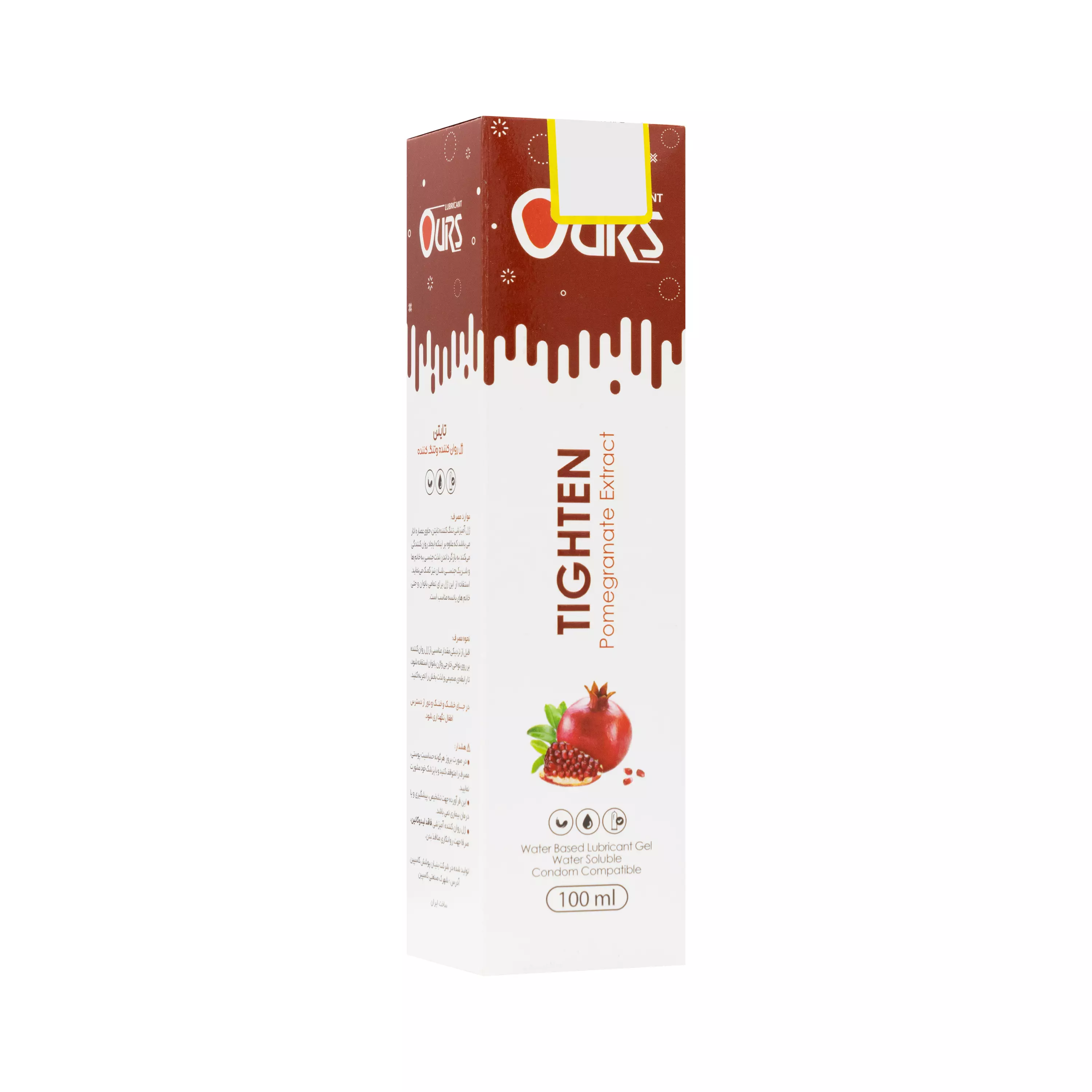 ژل روان کننده و تنگ کننده انار تایتن اورز