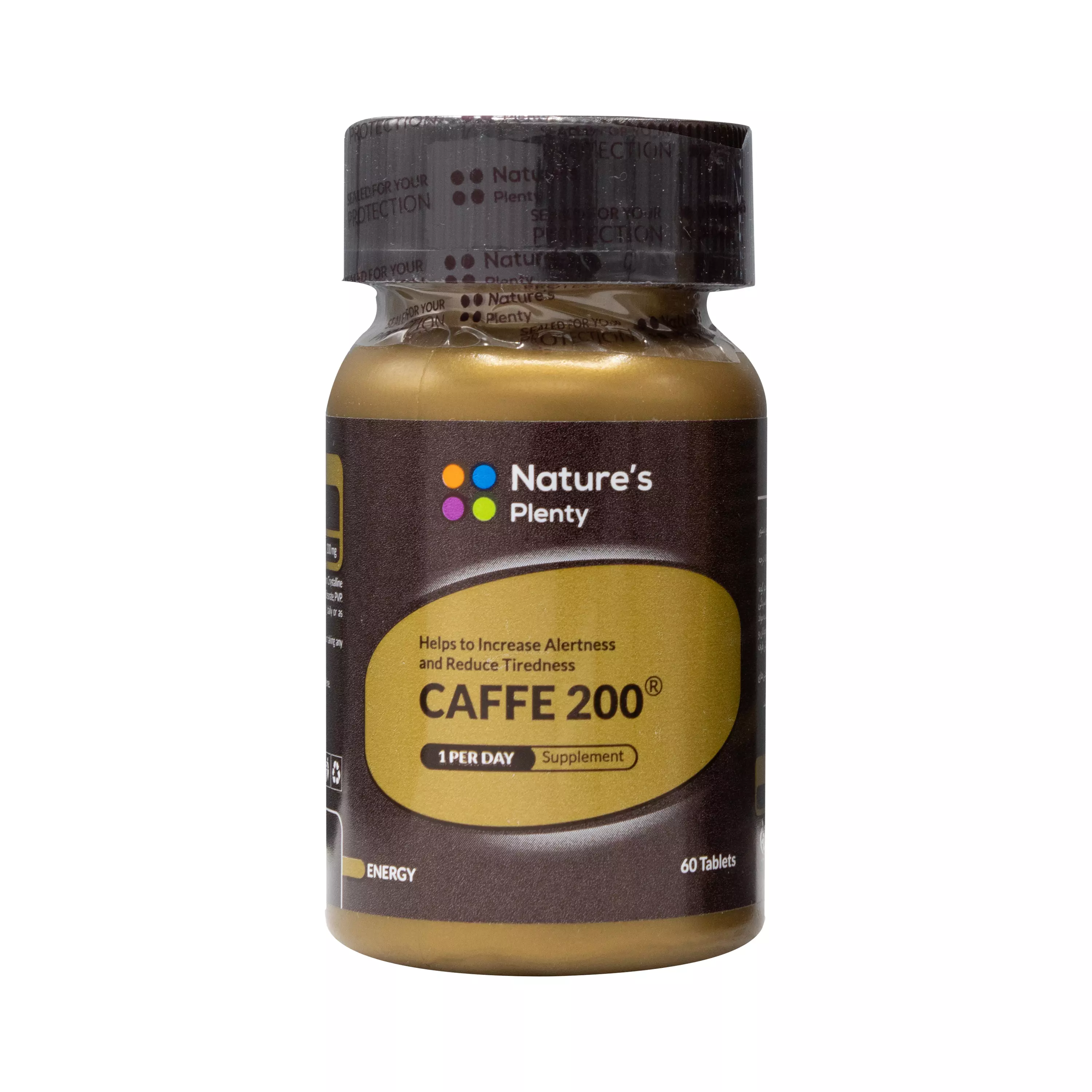 قرص کافی 200 میلی گرم نیچرز پلنتی