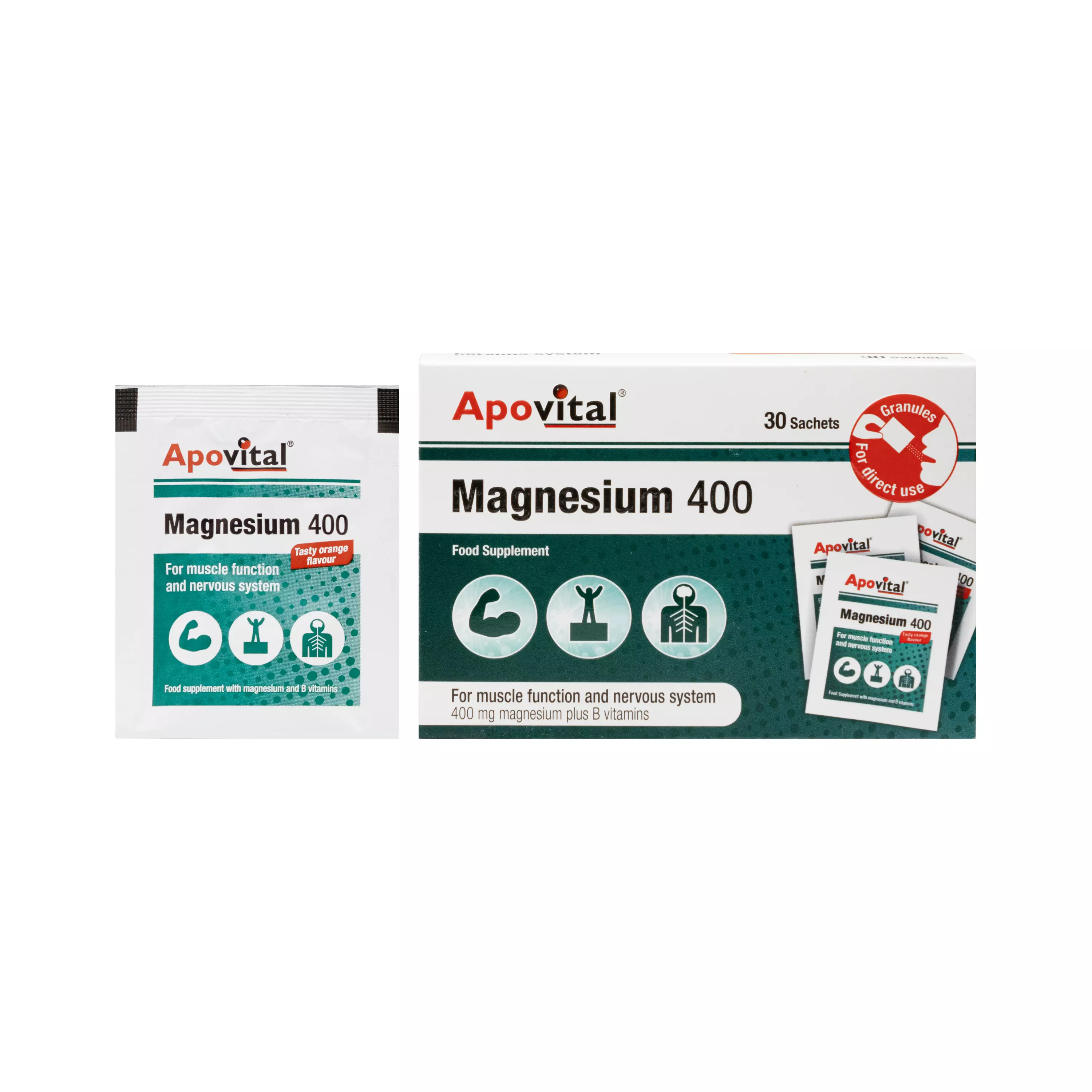 ساشه منیزیم 400 میلی گرمی آپوویتال