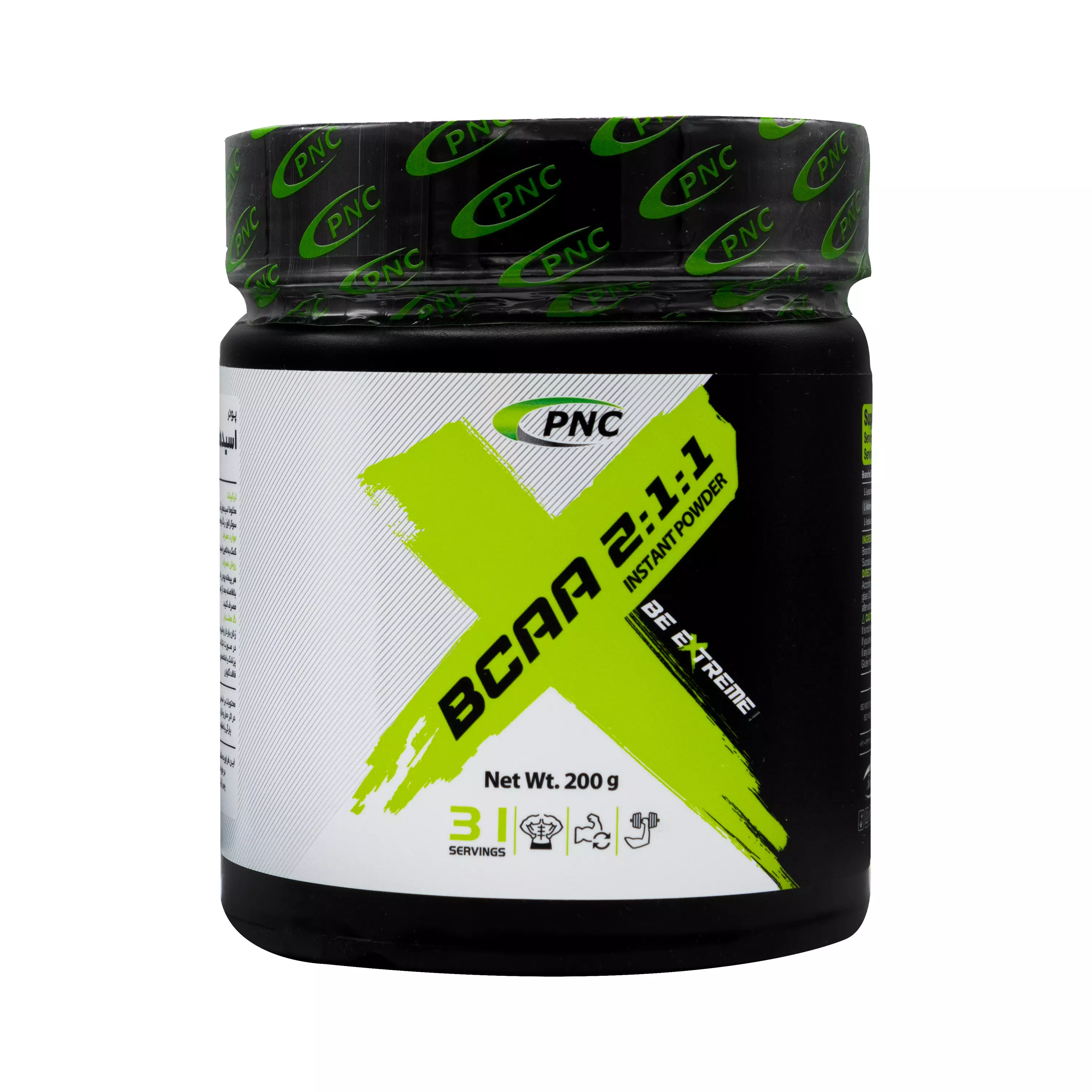 پودر بی سی ای ای با طعم لیمو نعناع پی ان سی کارن