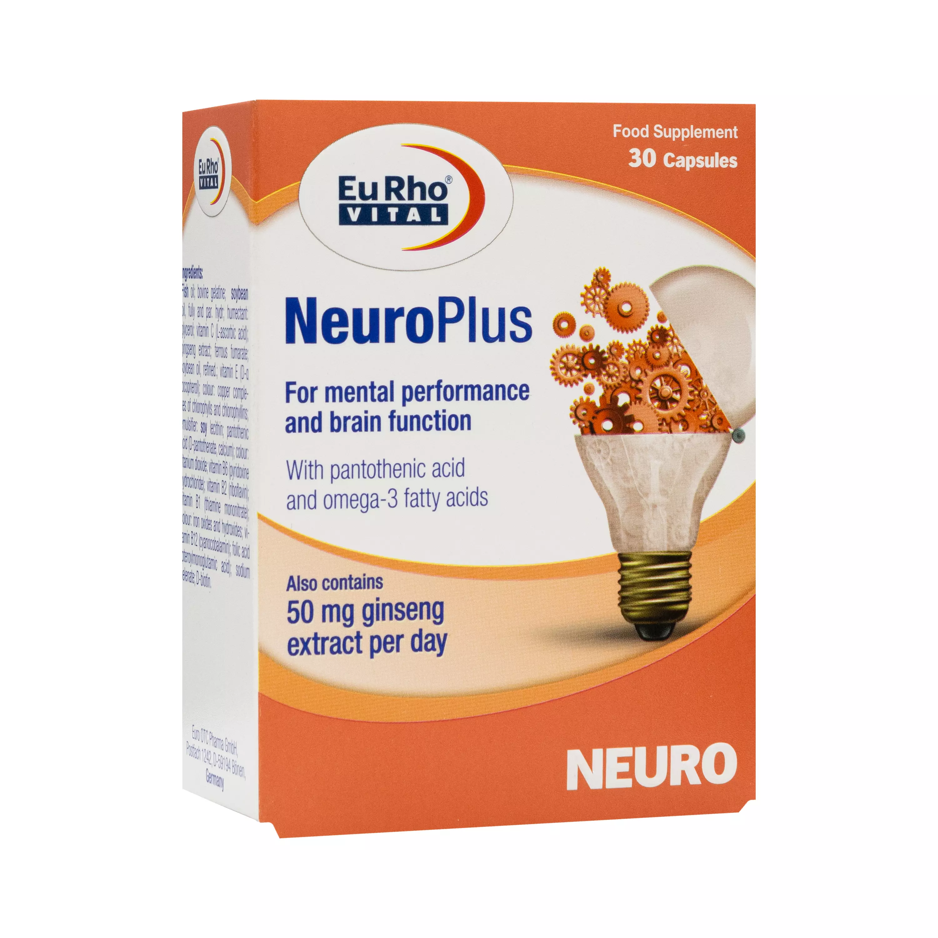 کپسول نورو پلاس یورو ویتال