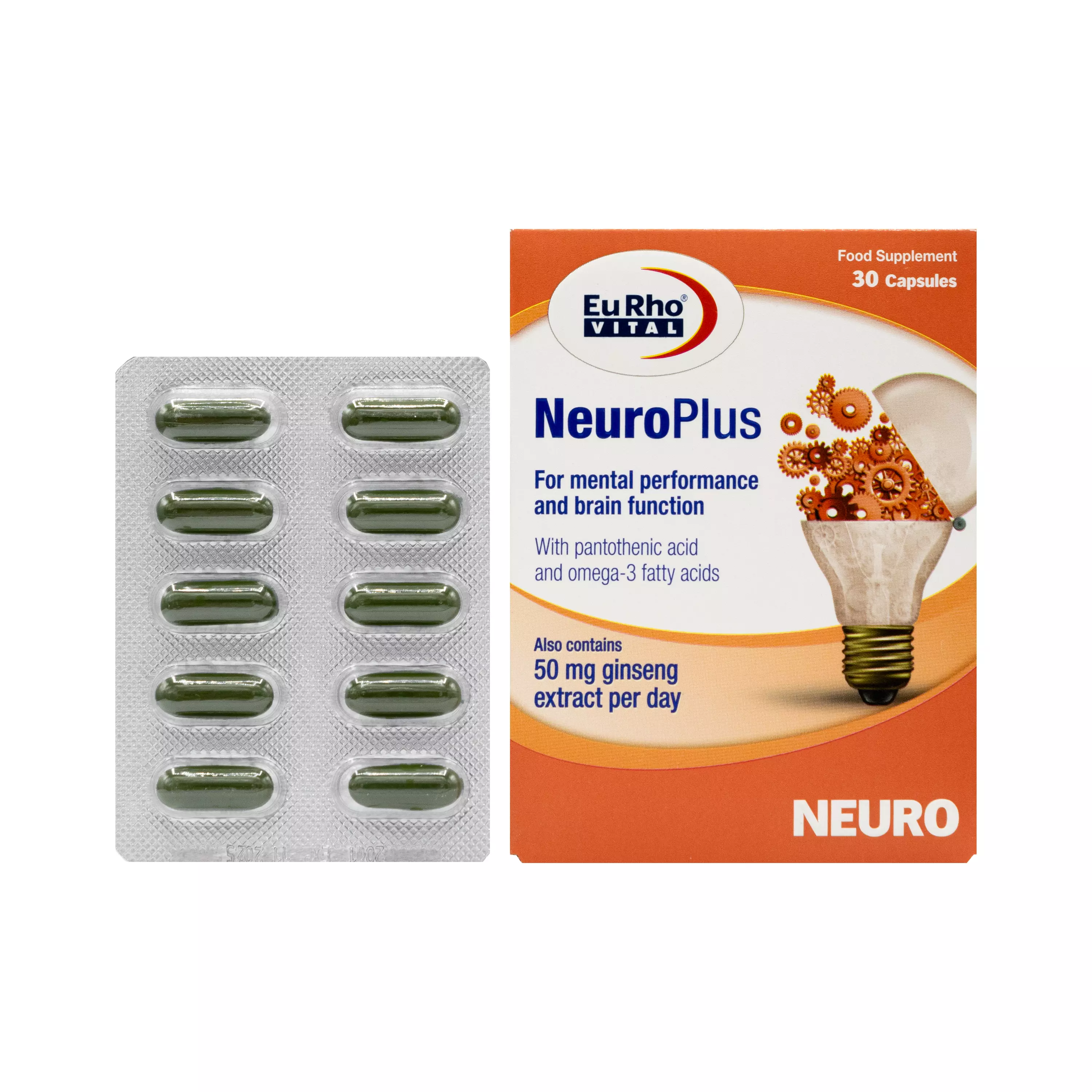 کپسول نورو پلاس یورو ویتال