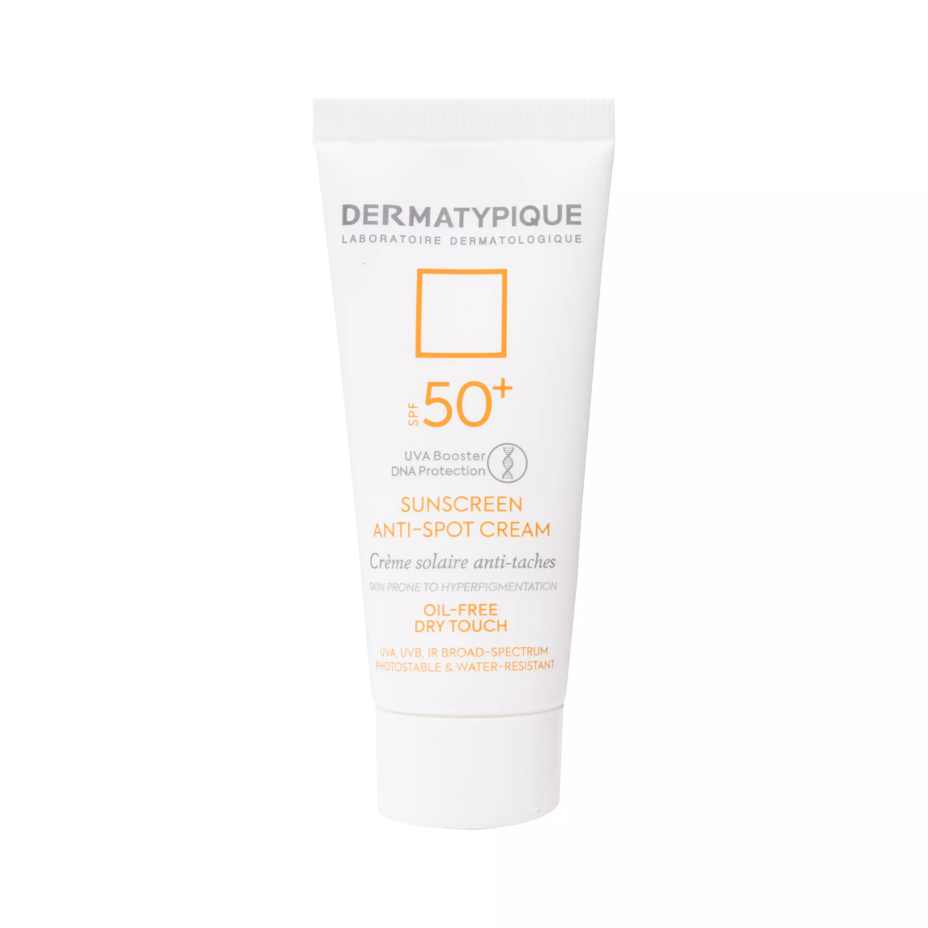 کرم ضد آفتاب روشن کننده بی رنگ +SPF50 درماتیپیک