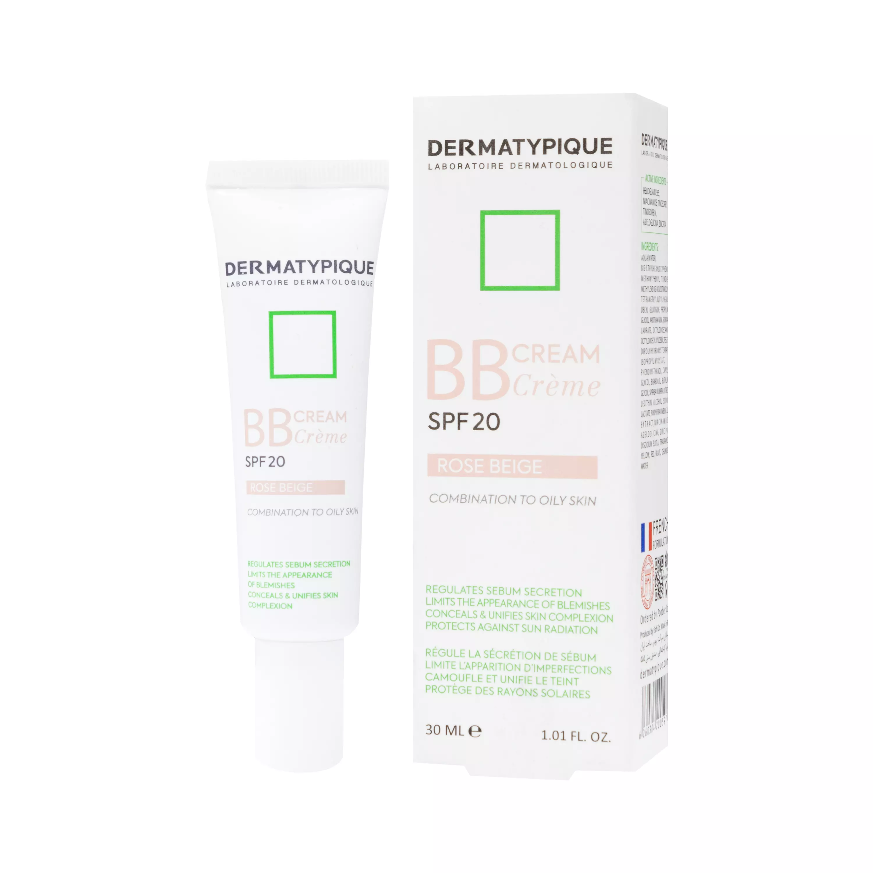 بی بی کرم SPF20 رز بژ درماتیپیک