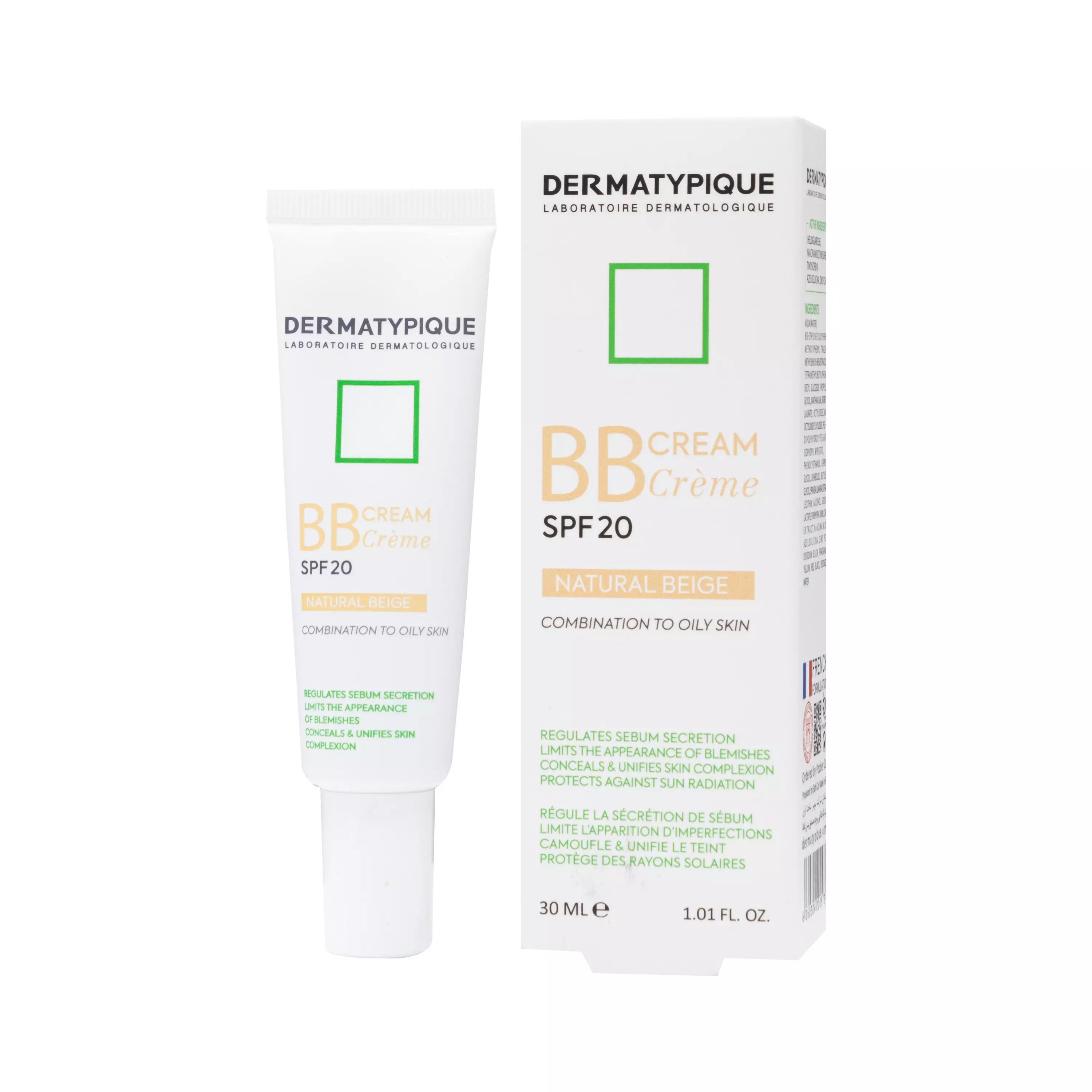 بی بی کرم SPF20 بژ طبیعی درماتیپیک