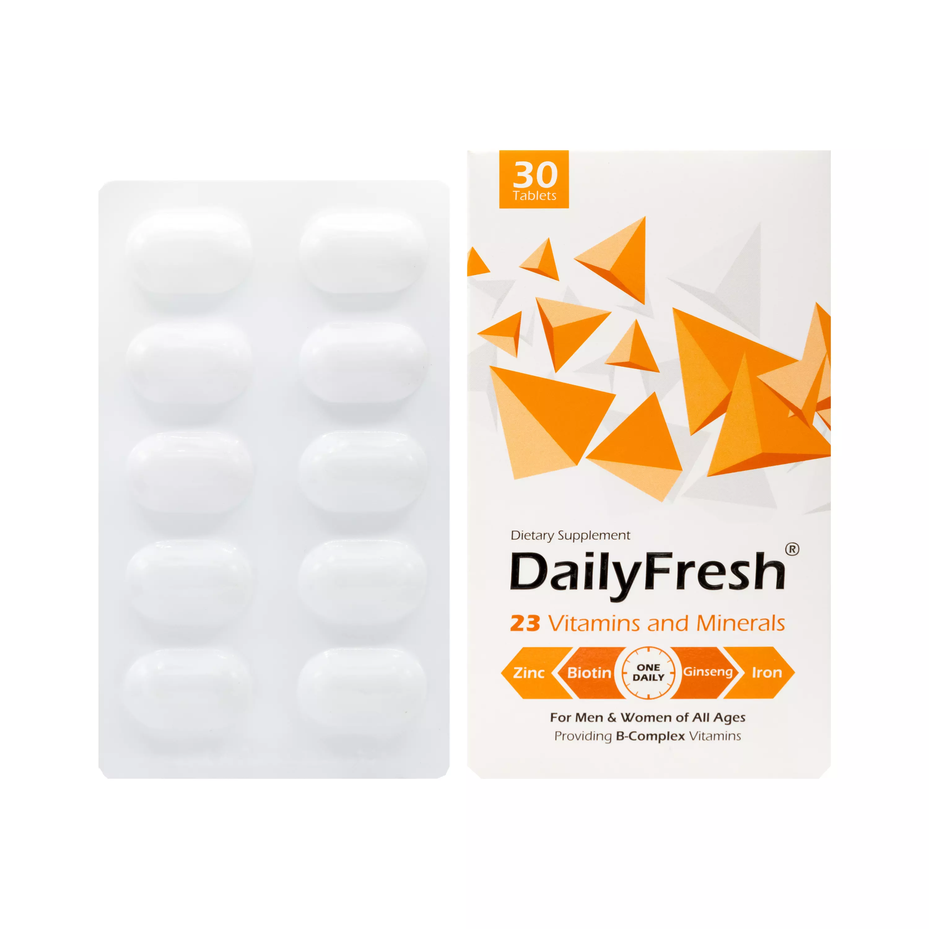 قرص دیلی فرش 23 ویتامین و مینرال 30 عددی نوژن فارمد