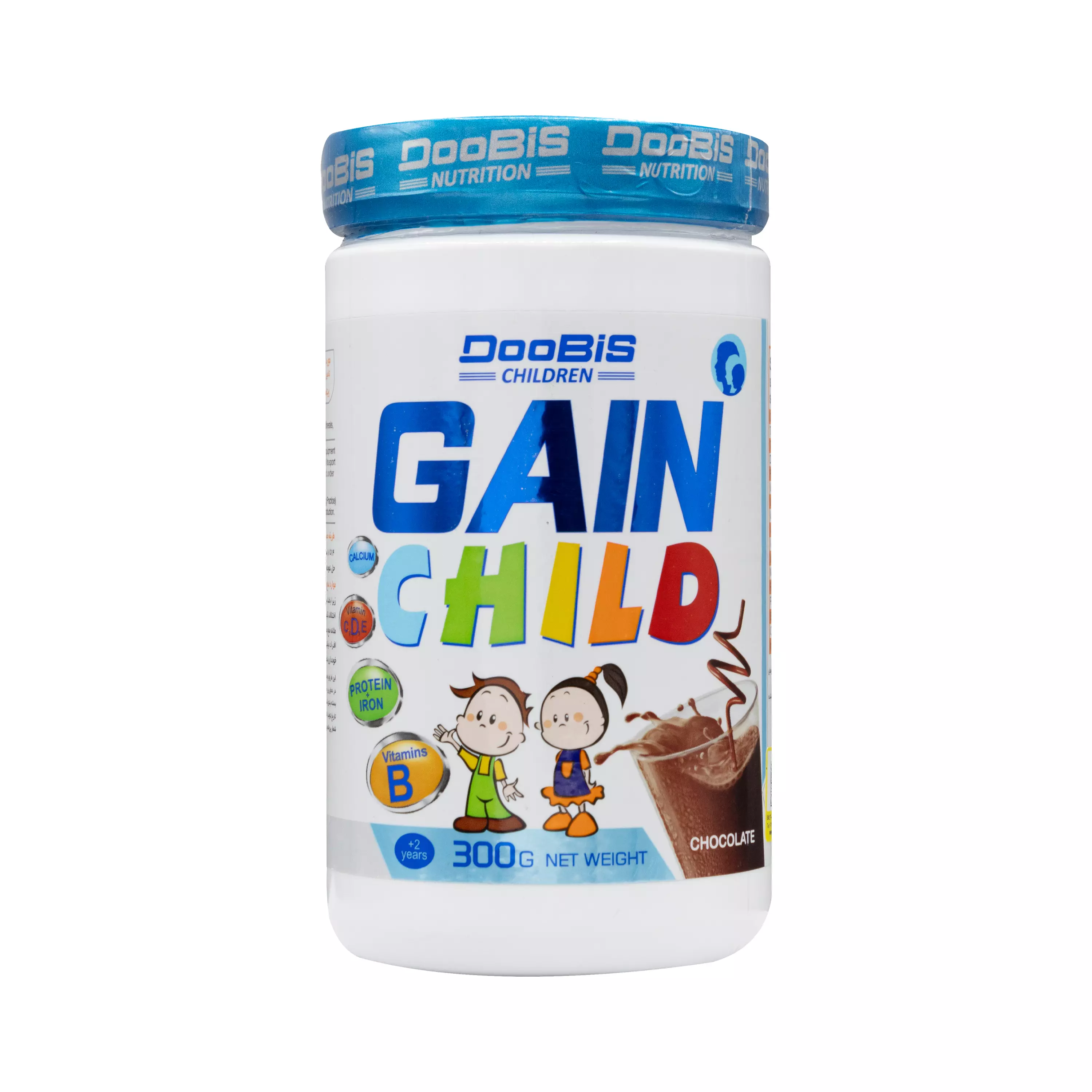 پودر گین کودکان شکلاتی 300 گرمی دوبیس