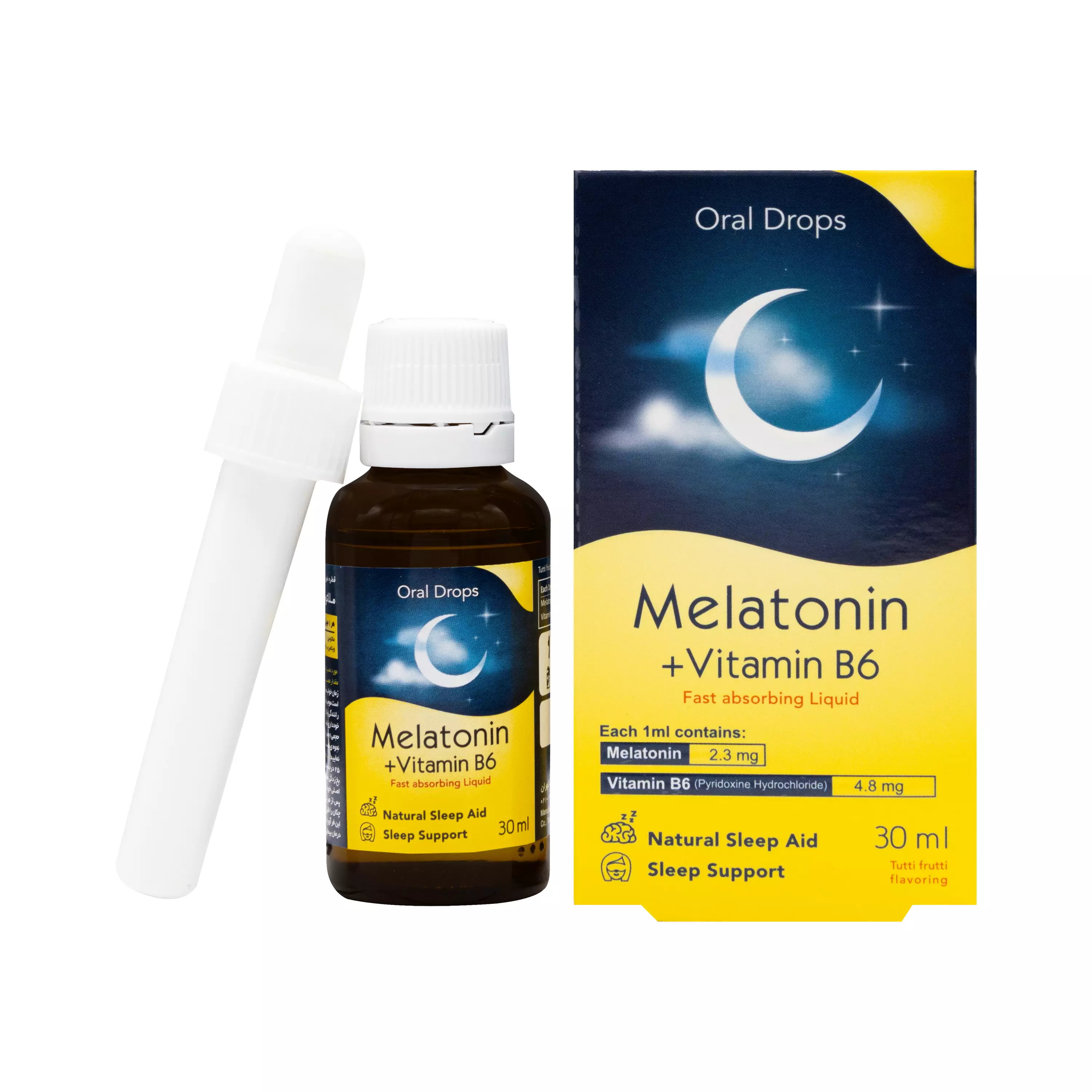 قطره ملاتونین و ویتامین ب6 خوارزمی